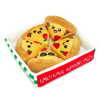 Foto 1 | Plush Pizza ¿qué Memes? Pizza De Apoyo Emocional - Venta Internacional.