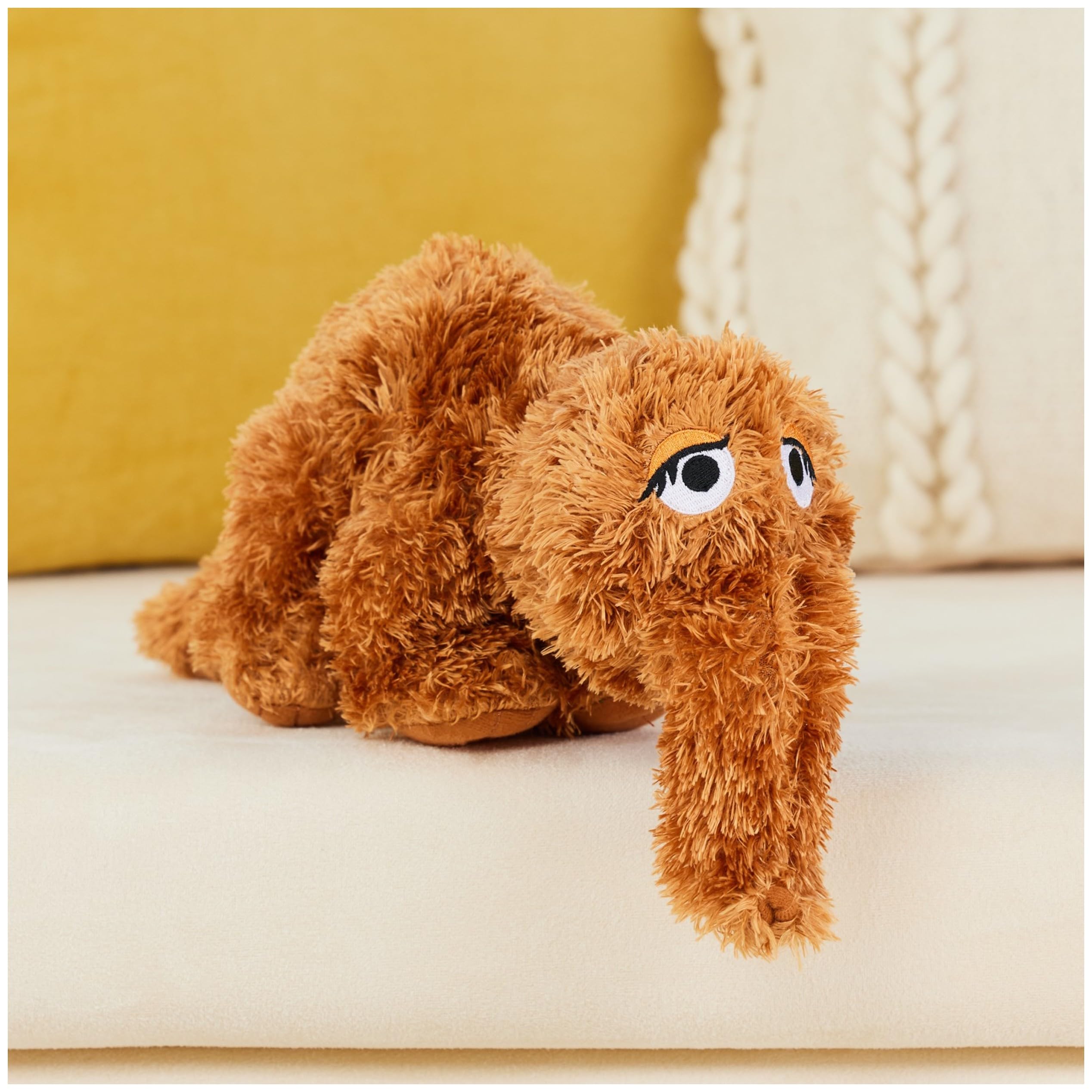 Foto 3 pulgar | Peluche Gund Sesame Street Mr. Snuffleupagus 16» Marrón - Venta Internacional.