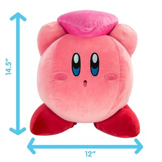 Foto 4 | Moquis De Peluche Toy Club Con Forma De Corazón De Kirby Y Su Amigo, 38 Cm - Venta Internacional.