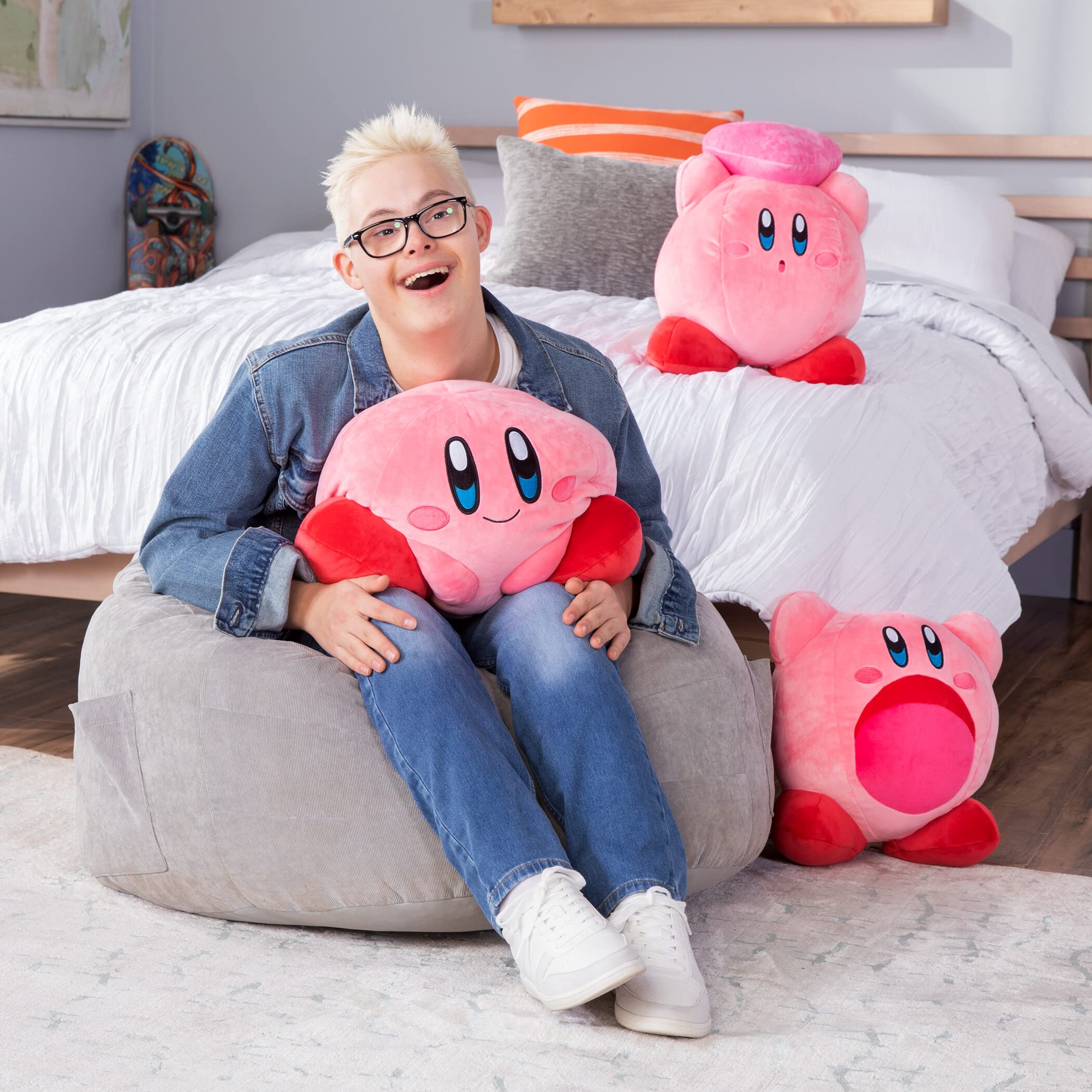 Foto 8 pulgar | Moquis De Peluche Toy Club Con Forma De Corazón De Kirby Y Su Amigo, 38 Cm - Venta Internacional.