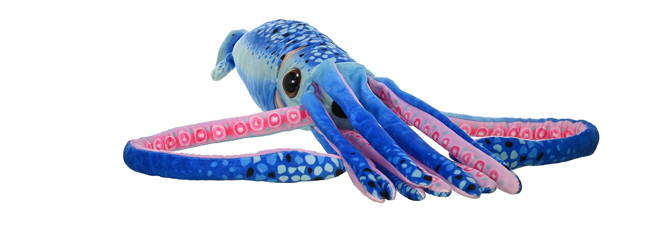 Foto 2 pulgar | Peluche Wild Republic Con Estampado De Calamar Azul, 22 Cm - Venta Internacional.