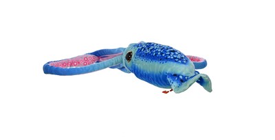 Foto 2 | Peluche Wild Republic Con Estampado De Calamar Azul, 22 Cm - Venta Internacional.