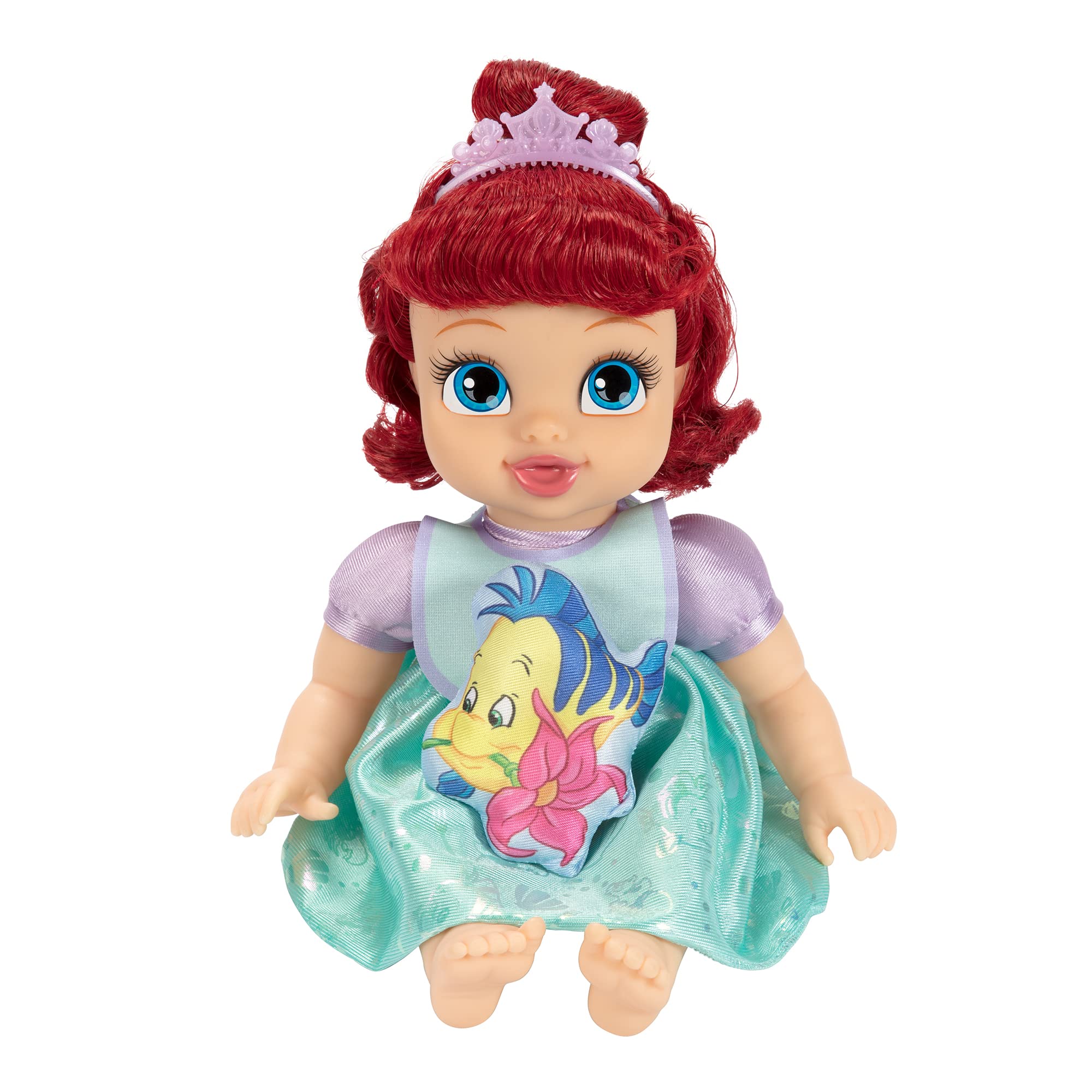 Foto 4 pulgar | Muñeca Disney Princess Ariel Deluxe Con Tiara, Portabebé Y Más - Venta Internacional.