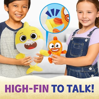 Foto 4 | Pack De 2 Juguetes De Peluche Musicales Baby Shark & William Sing & Swing - Venta Internacional.
