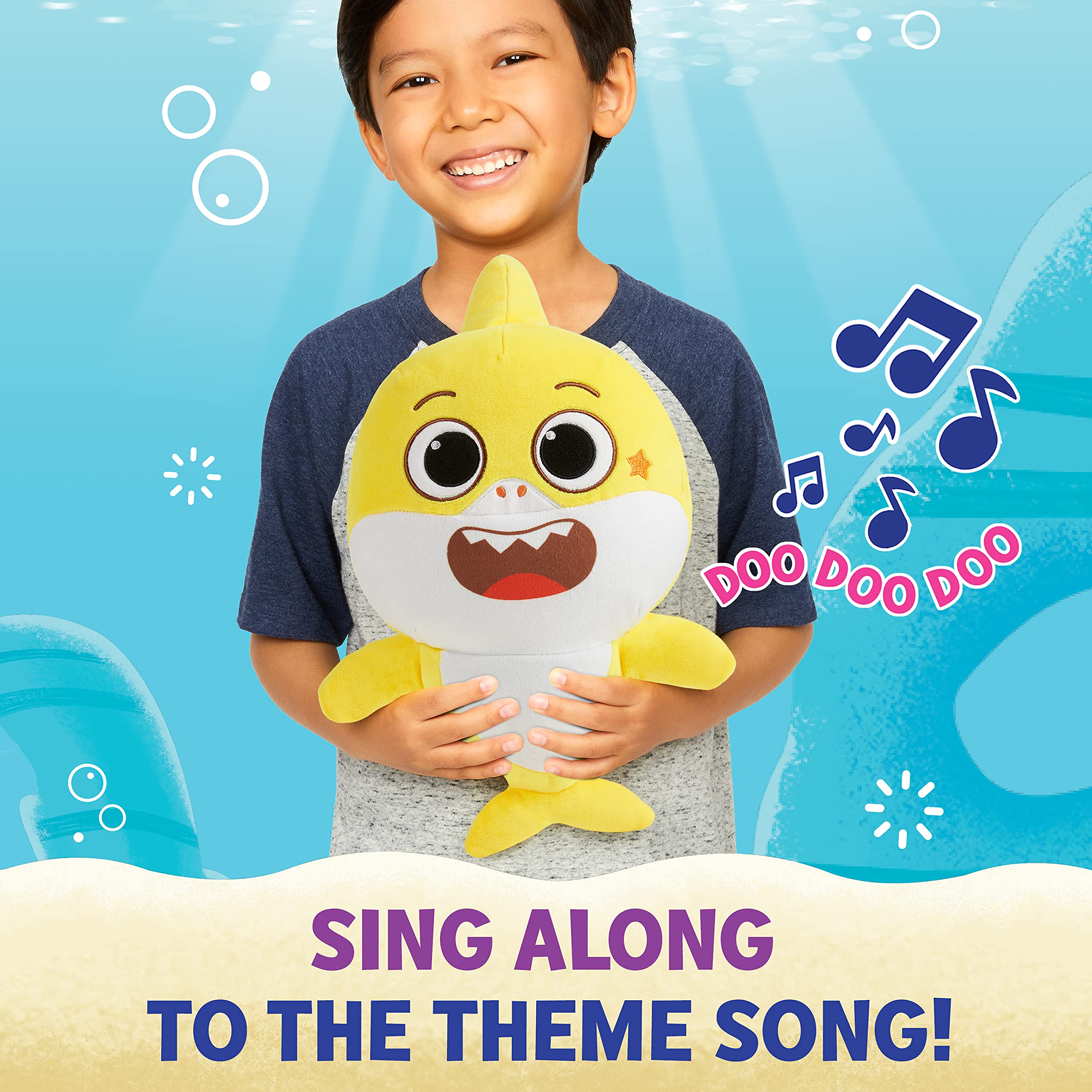 Foto 6 pulgar | Pack De 2 Juguetes De Peluche Musicales Baby Shark & William Sing & Swing - Venta Internacional.
