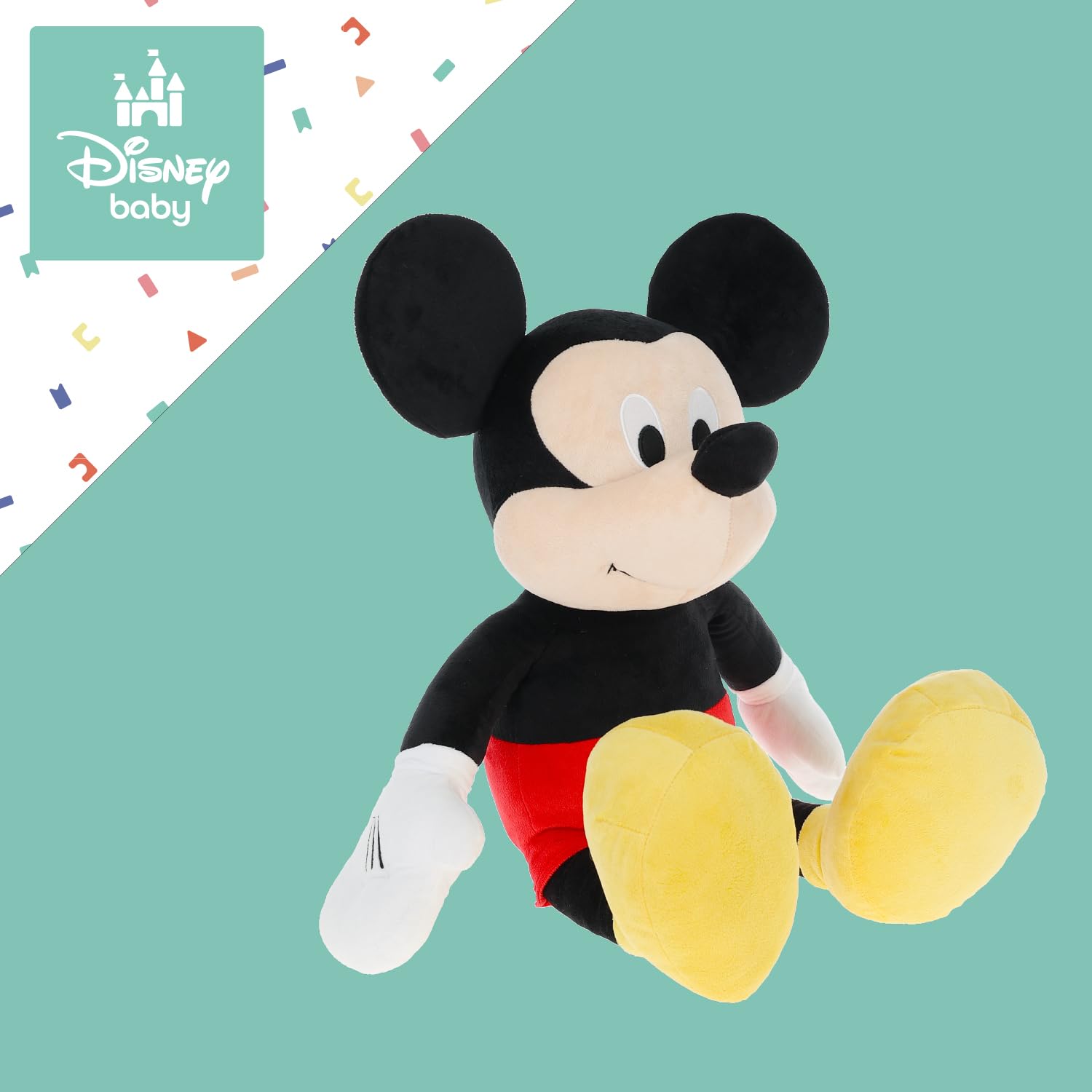Foto 6 pulgar | Peluche Disney Baby Mickey Mouse De 25 Cm - Venta Internacional.