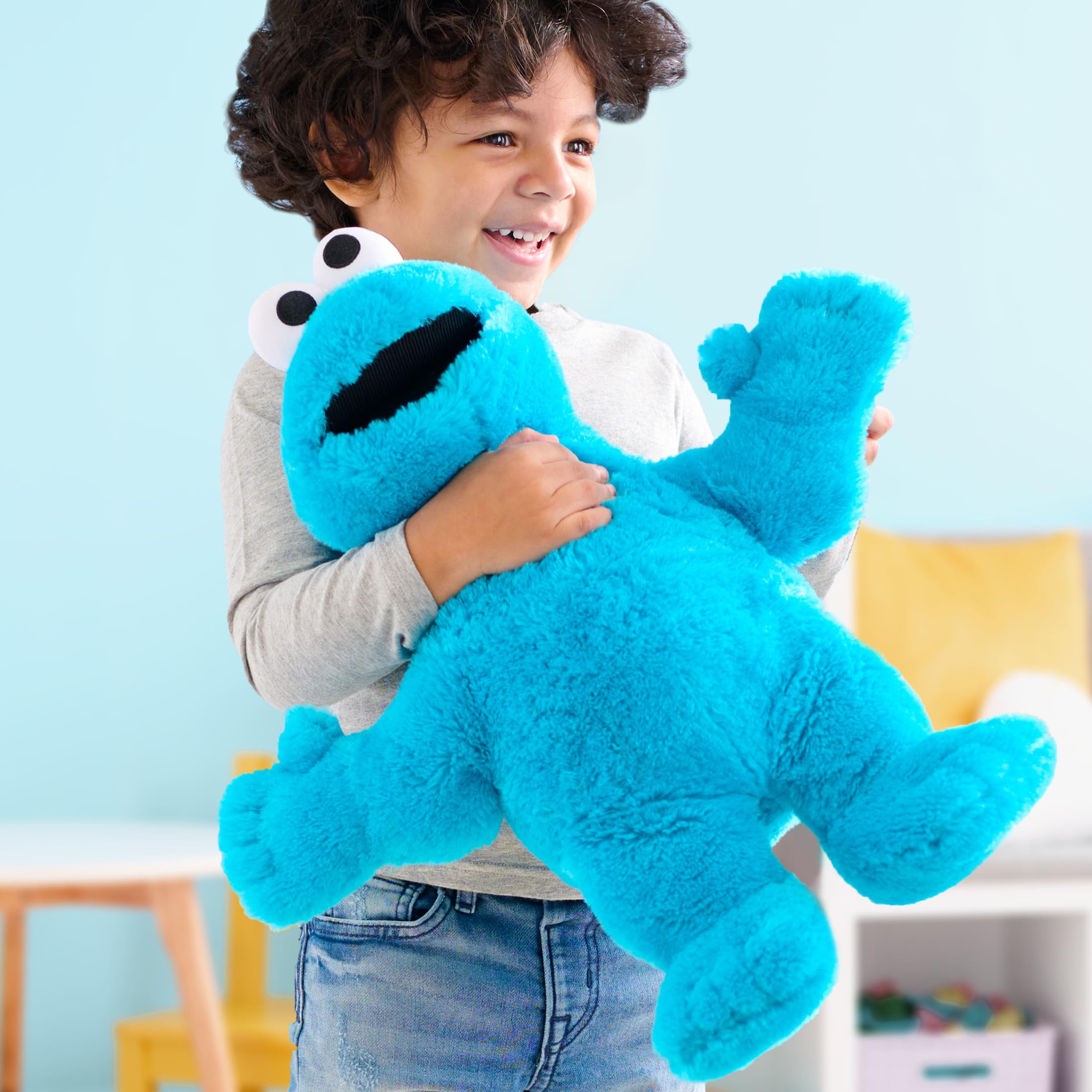 Foto 2 | Peluche Just Play Sesame Street Big Hugs Cookie Monster - Venta Internacional.