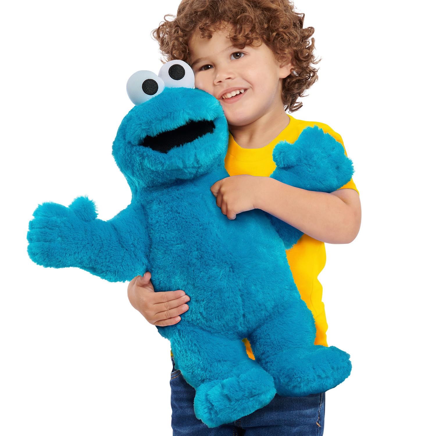 Foto 6 pulgar | Peluche Just Play Sesame Street Big Hugs Cookie Monster - Venta Internacional.