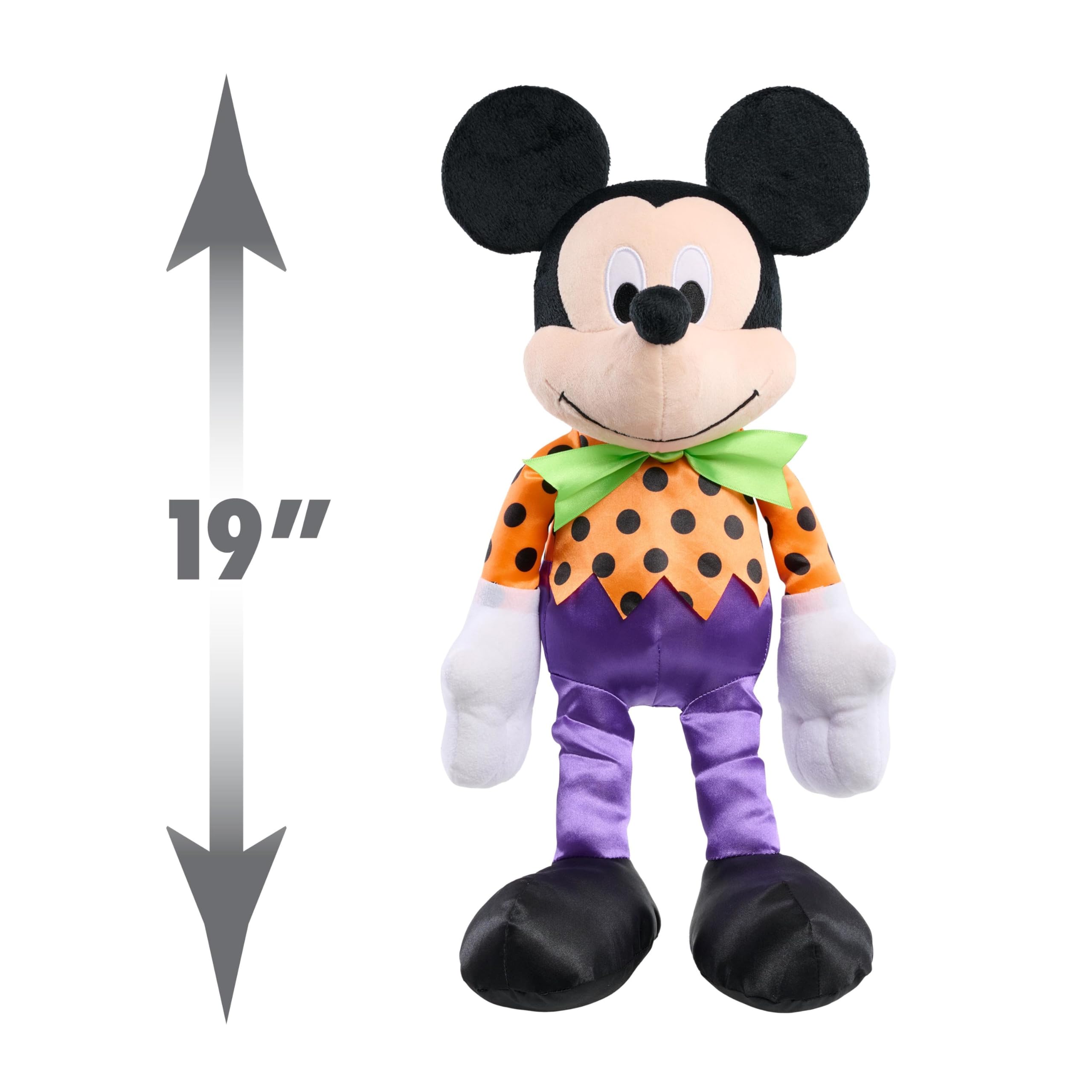 Foto 4 pulgar | Peluche De Peluche Disney Mickey Mouse Para Halloween, 19 Cm - Venta Internacional.