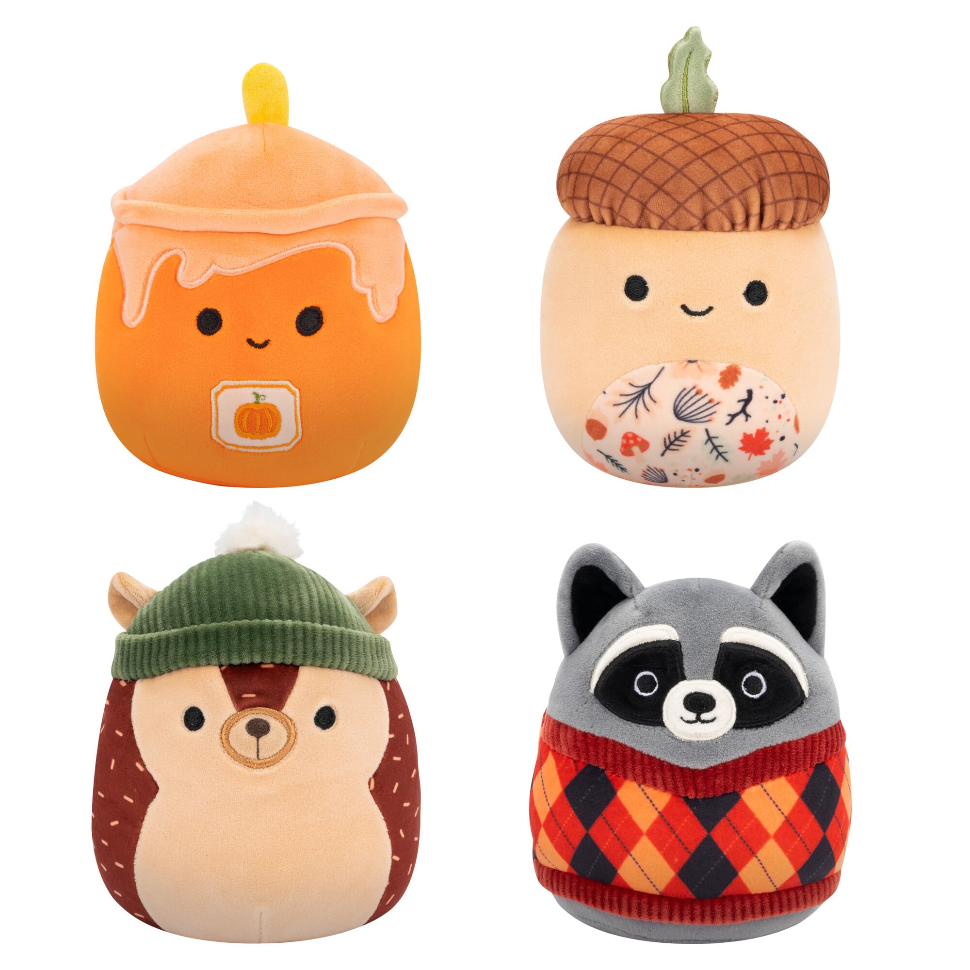 Foto 2 pulgar | Plush Squishmallows Harvest, Paquete De 4 Unidades, 13 Cm, Oficiales Jazwares - Venta Internacional.