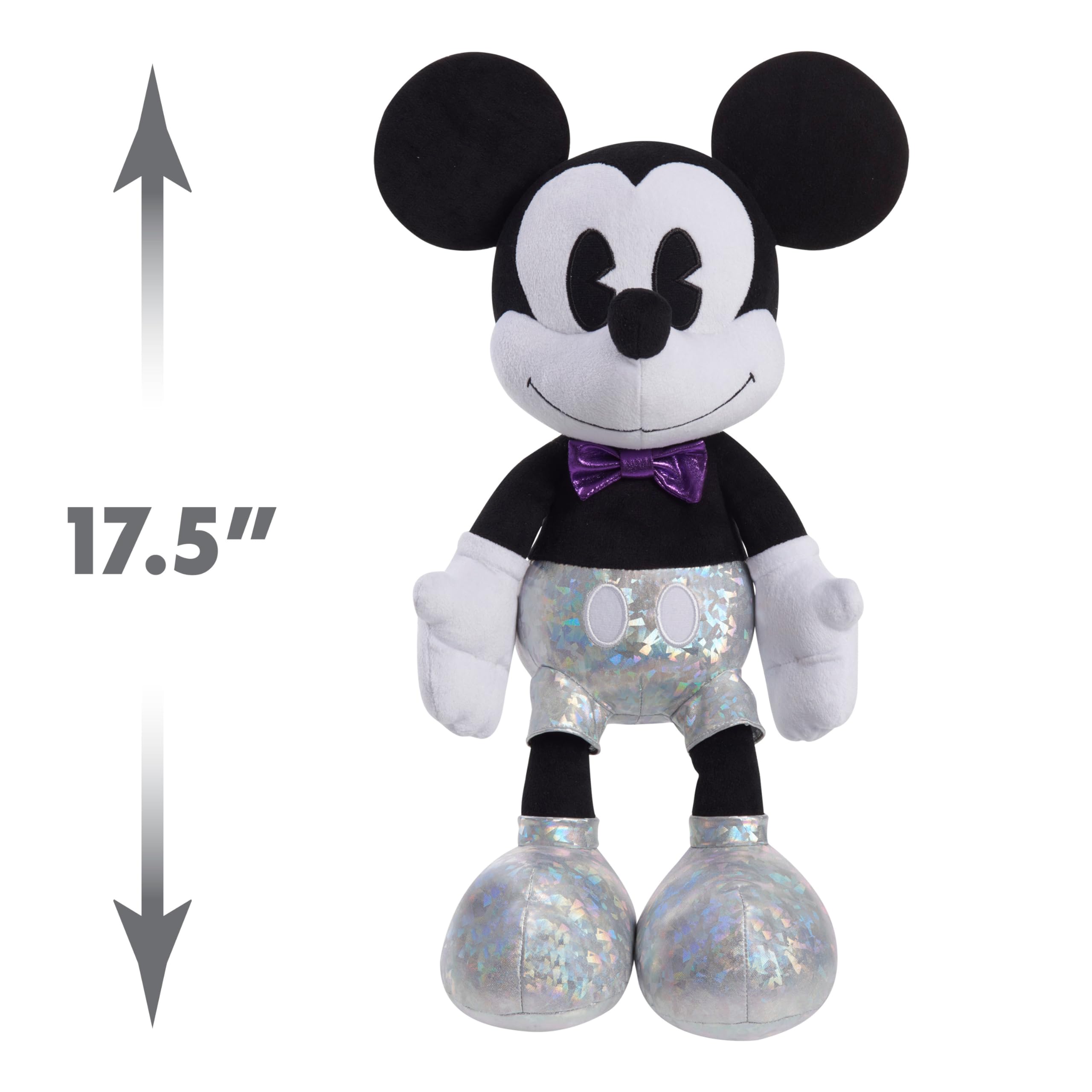 Foto 4 pulgar | Peluche De Peluche Just Play Disney Mickey Mouse, 48 Cm - Venta Internacional.