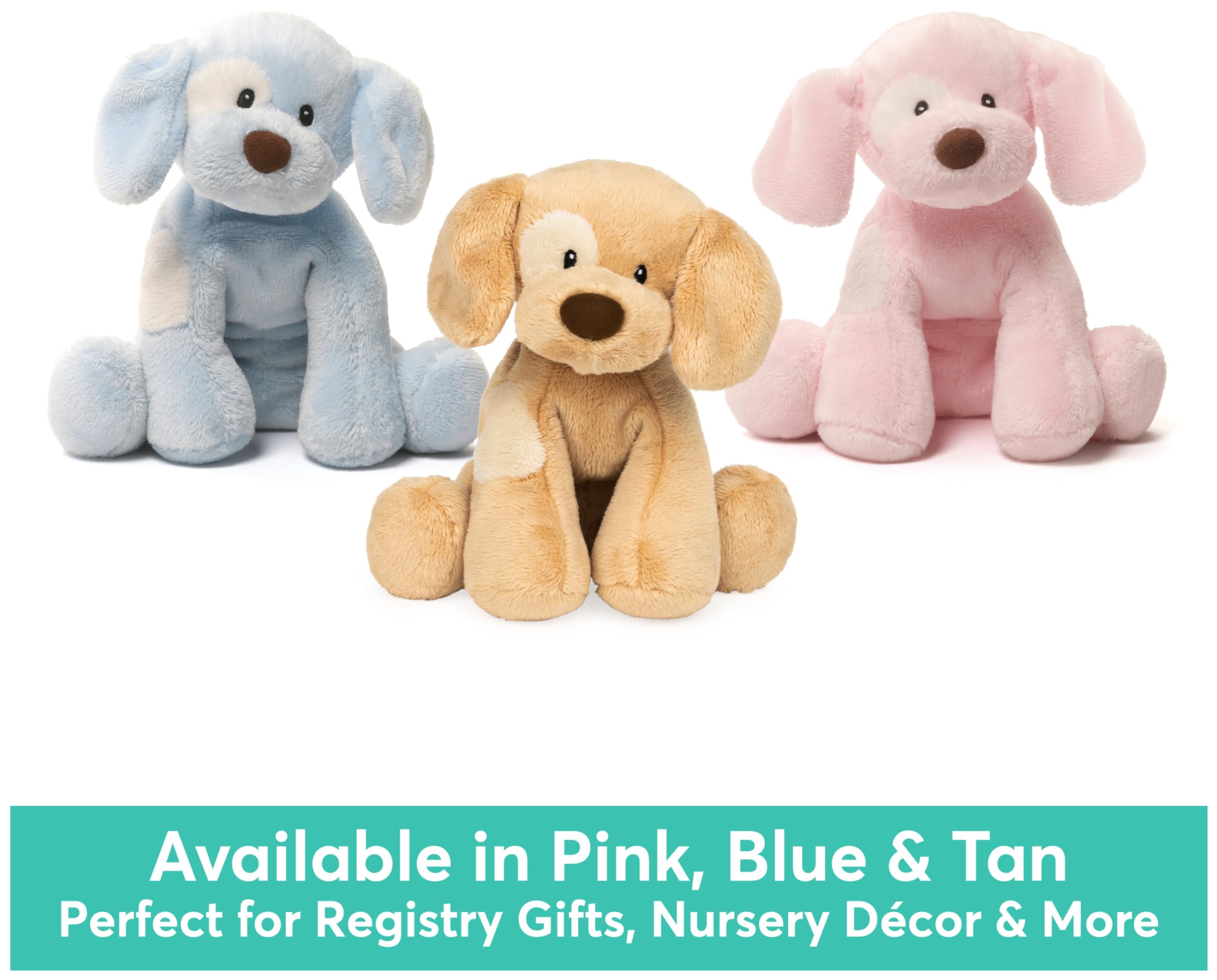 Foto 7 | Perrillo De Peluche Gund Baby Spunky Ladrando Con Sonido, 20 Cm - Venta Internacional.