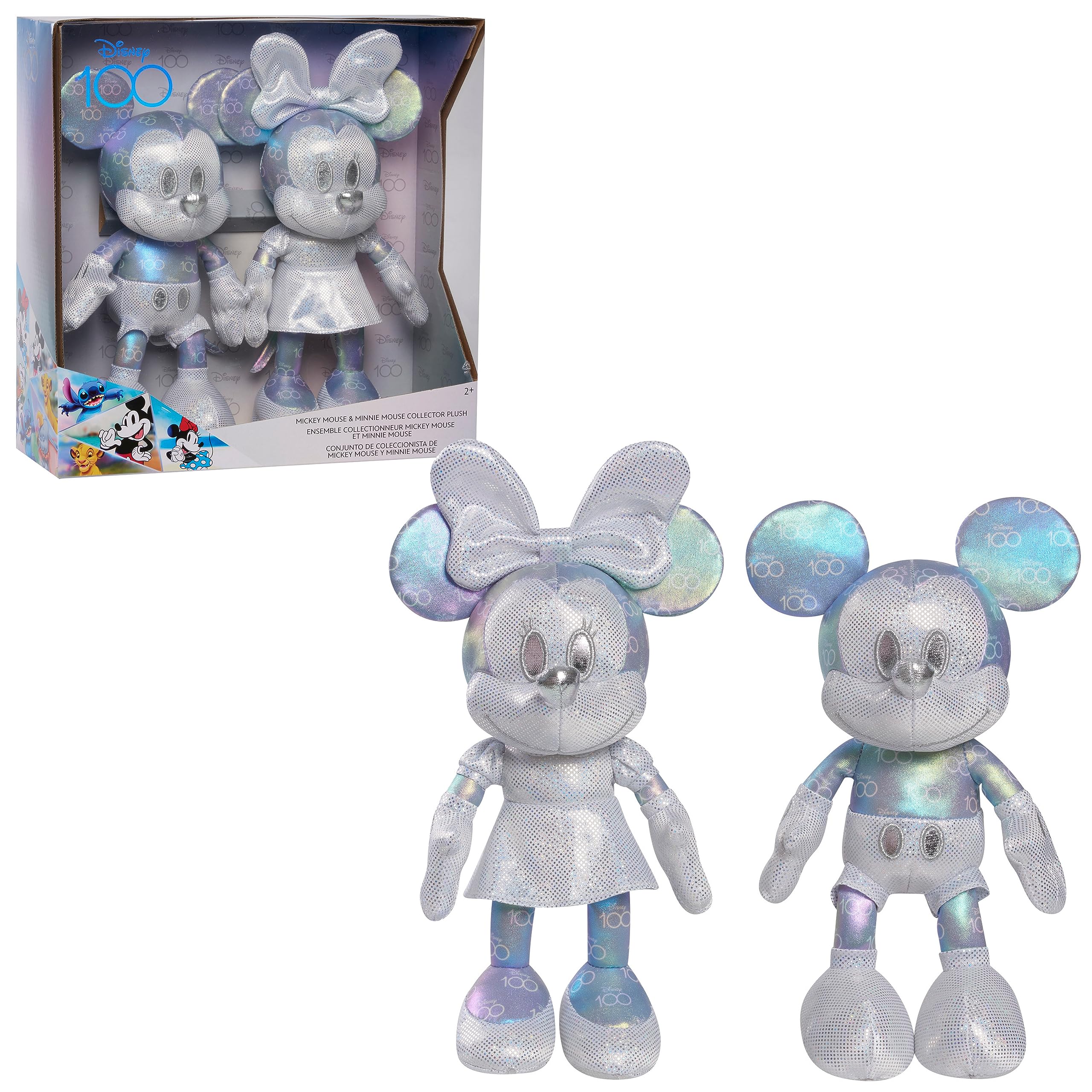 Foto 2 pulgar | Set De Coleccionista De Peluches Disney 100 Years - Venta Internacional.