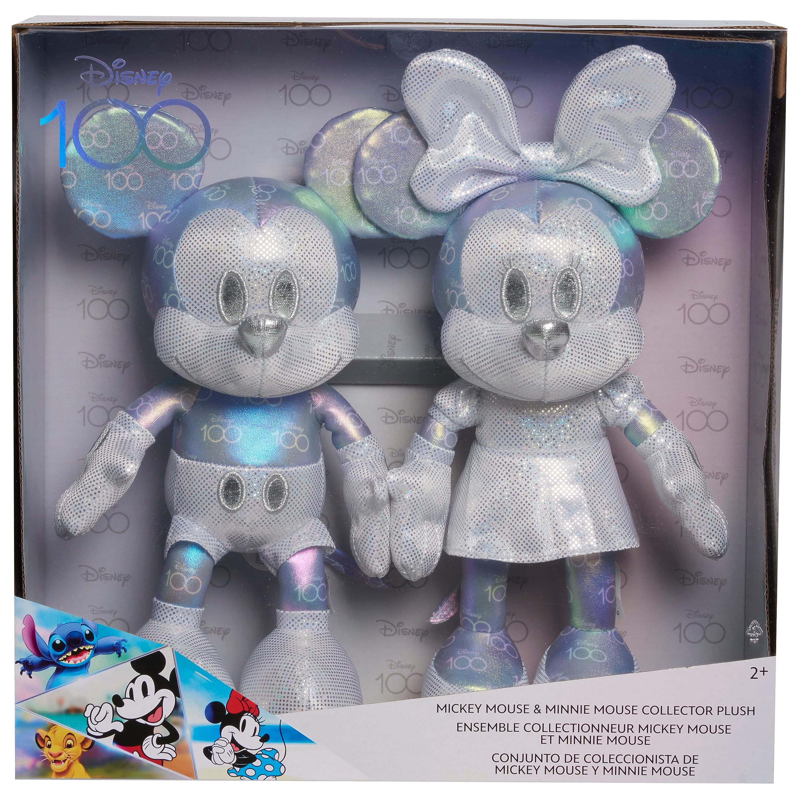 Foto 6 pulgar | Set De Coleccionista De Peluches Disney 100 Years - Venta Internacional.