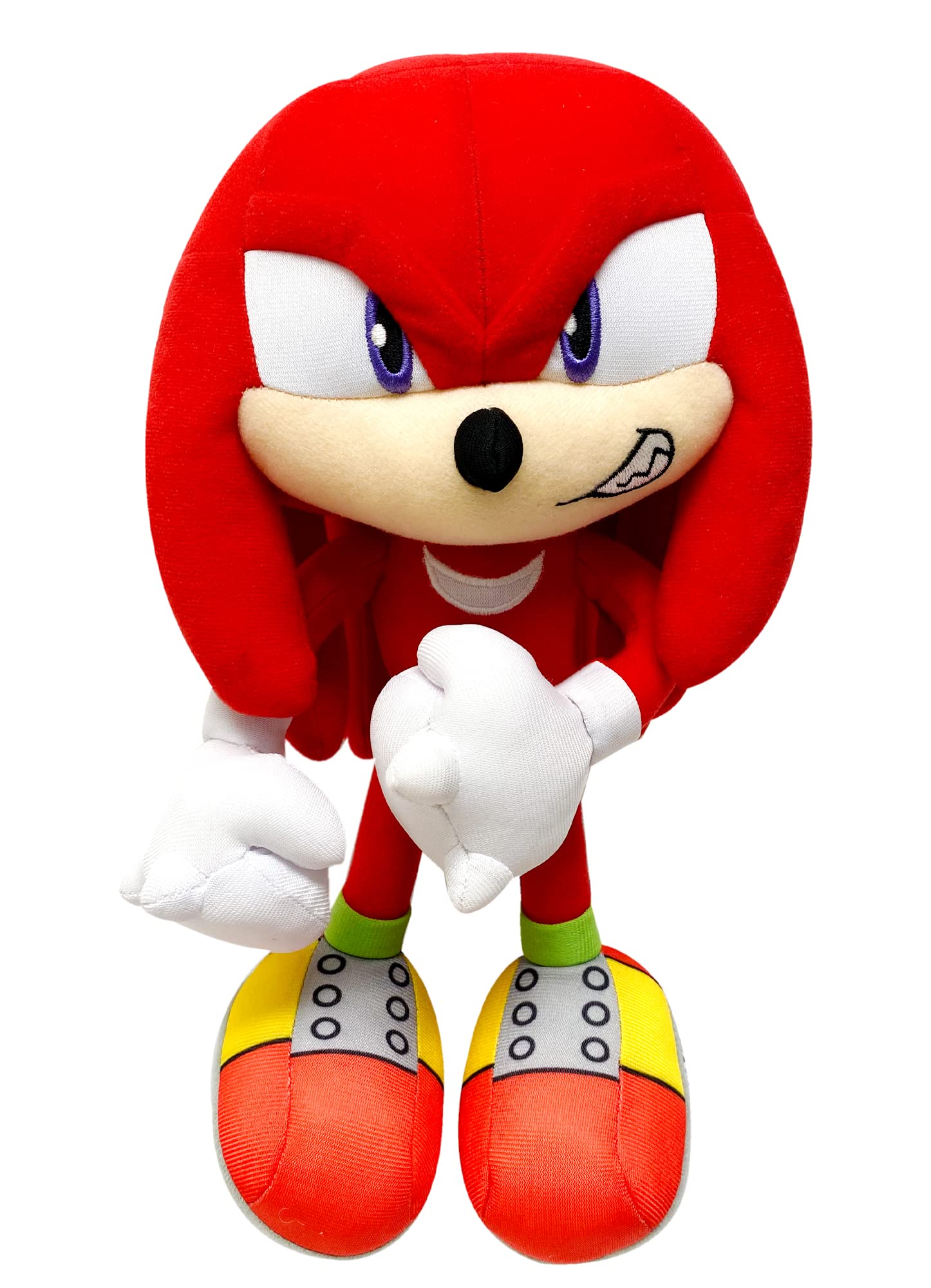 Foto 2 pulgar | Peluche Great Eastern Entertainment Sonic The Hedgehog Knuckles Grin 25 Cm - Venta Internacional.