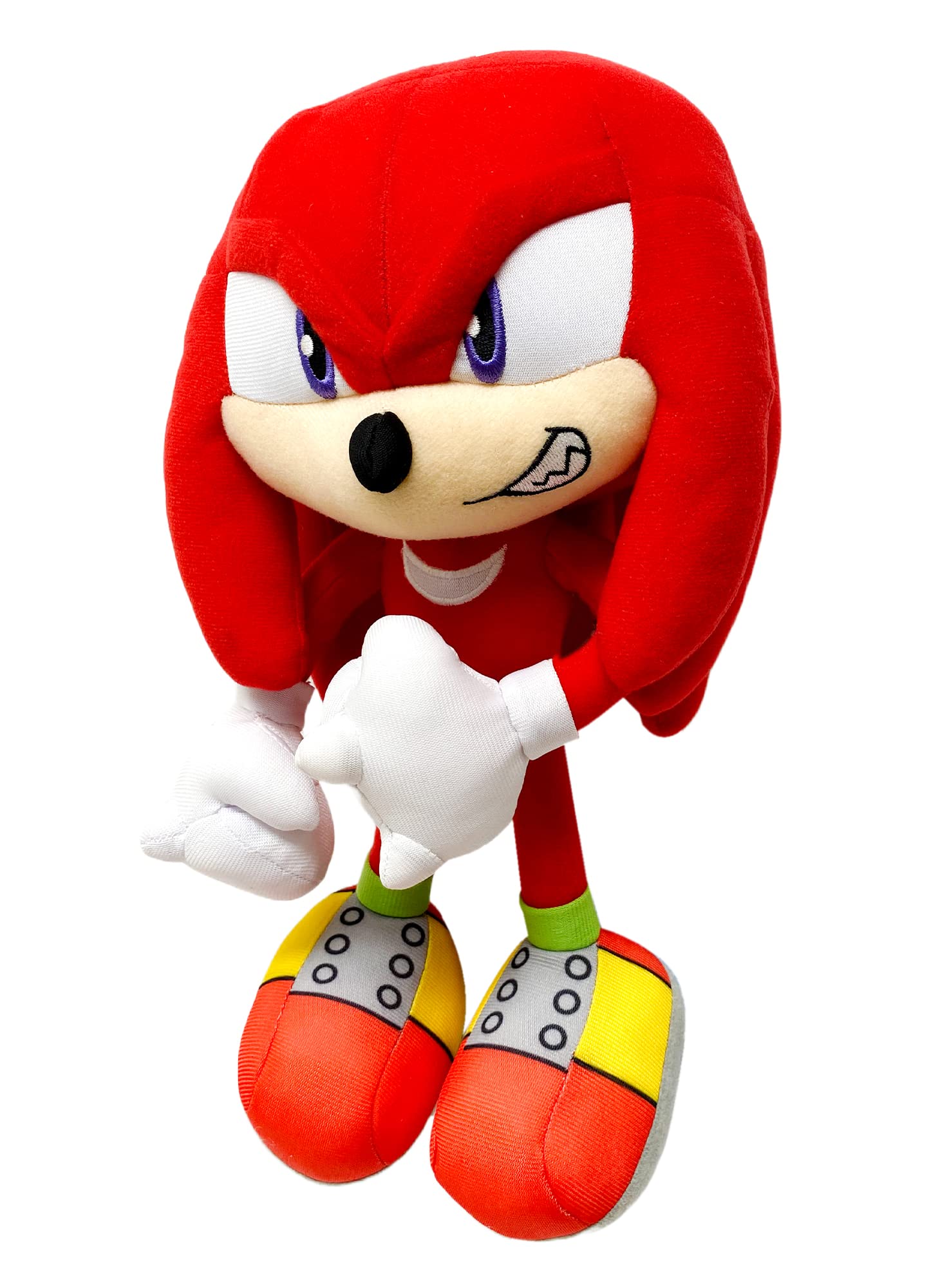 Foto 3 pulgar | Peluche Great Eastern Entertainment Sonic The Hedgehog Knuckles Grin 25 Cm - Venta Internacional.