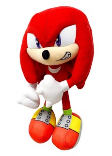 Foto 2 | Peluche Great Eastern Entertainment Sonic The Hedgehog Knuckles Grin 25 Cm - Venta Internacional.