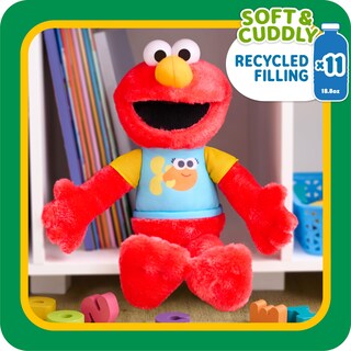 Foto 2 | Elmo De Peluche Just Play Sesame Street Para Cantar A Lo Largo De 33 Cm - Venta Internacional.