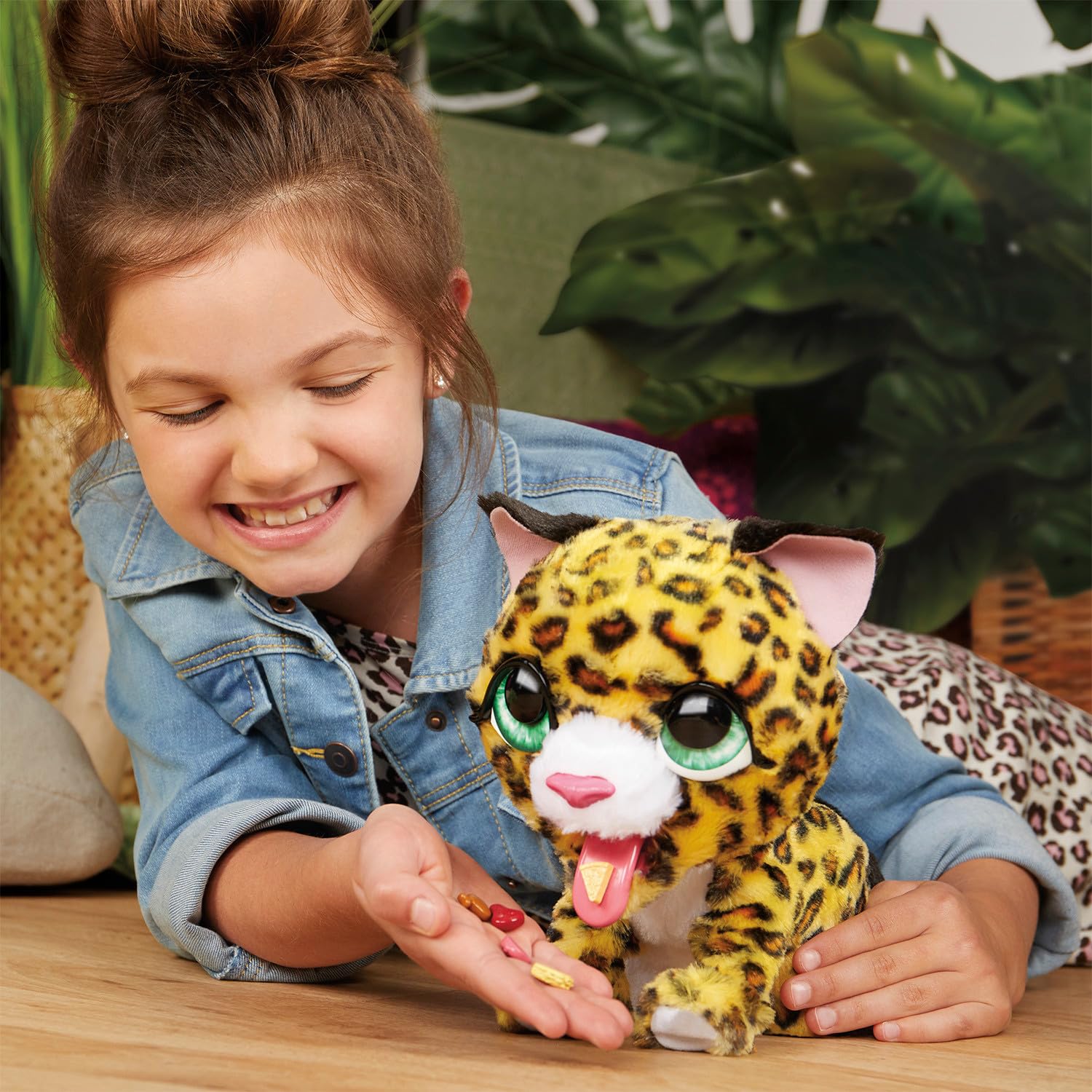 Foto 3 pulgar | Peluche Just Play Furreal Lil Wilds Lolly Leopard, 20 Cm - Venta Internacional.
