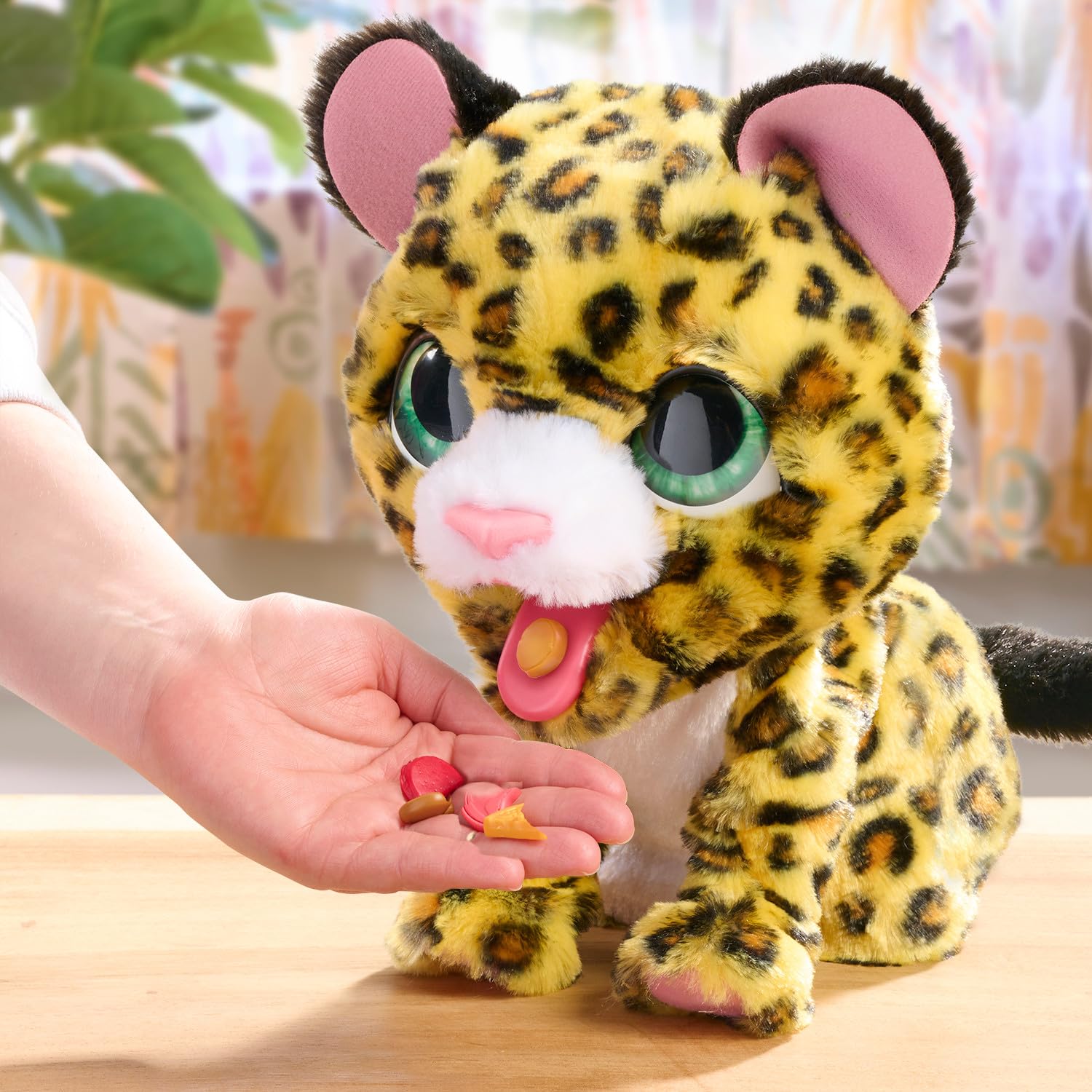 Foto 4 pulgar | Peluche Just Play Furreal Lil Wilds Lolly Leopard, 20 Cm - Venta Internacional.