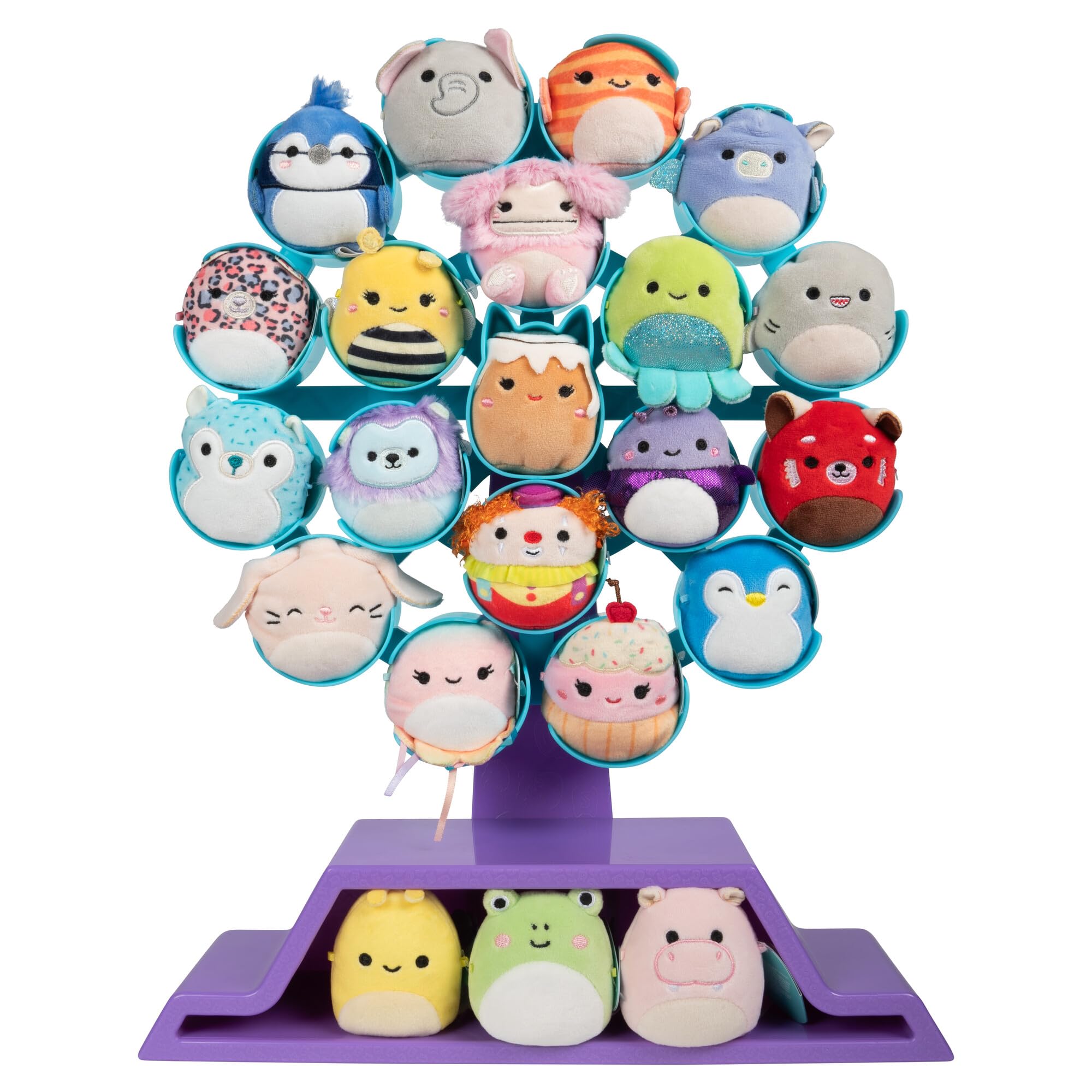 Foto 2 pulgar | Set Expositor De Noria Squishmallows Micromallows, 22 Unidades - Venta Internacional.