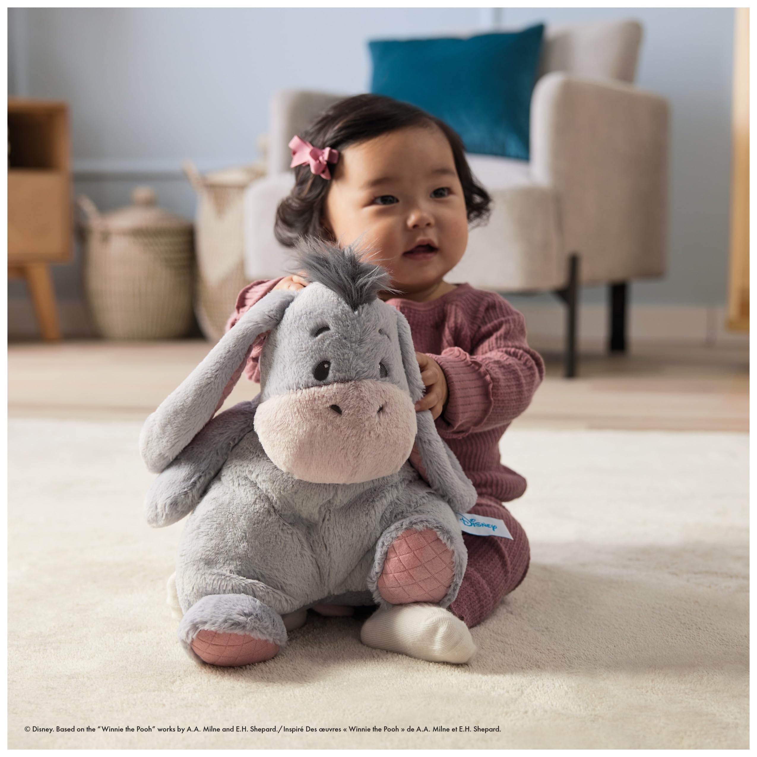 Foto 3 pulgar | Peluche Gund Disney Eeyore Oh Snuggly De 32 Cm - Venta Internacional.