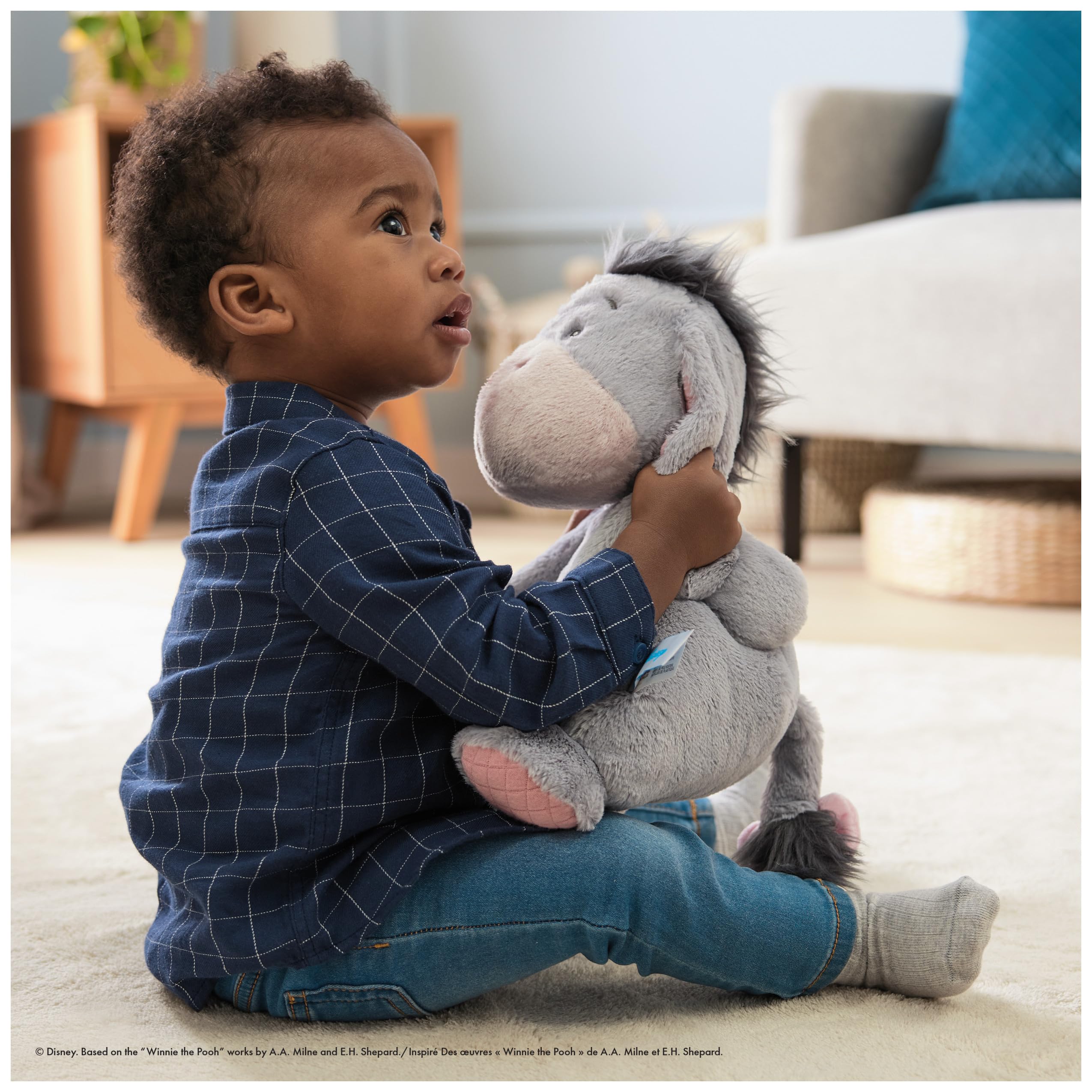 Foto 4 pulgar | Peluche Gund Disney Eeyore Oh Snuggly De 32 Cm - Venta Internacional.