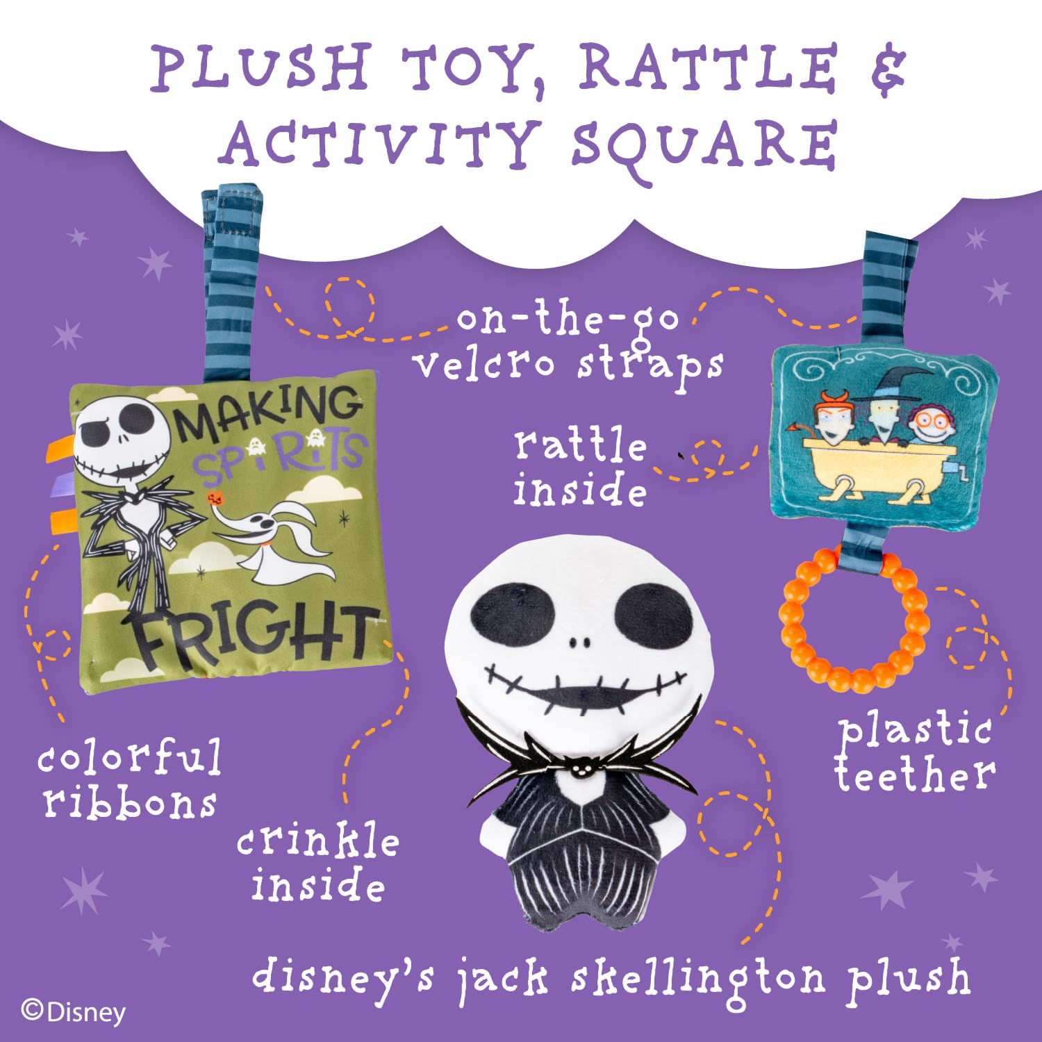 Foto 4 pulgar | Set De Regalo Kids Preferred Disney Baby The Nightmare Before - Venta Internacional.