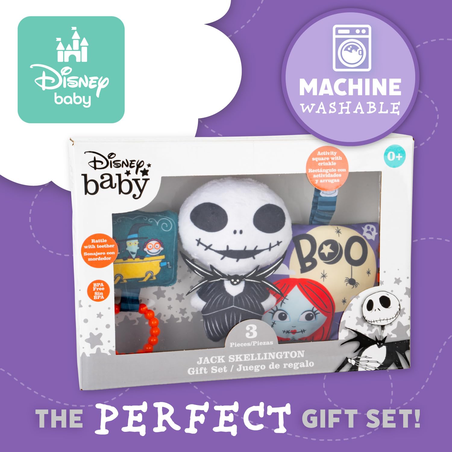 Foto 6 pulgar | Set De Regalo Kids Preferred Disney Baby The Nightmare Before - Venta Internacional.