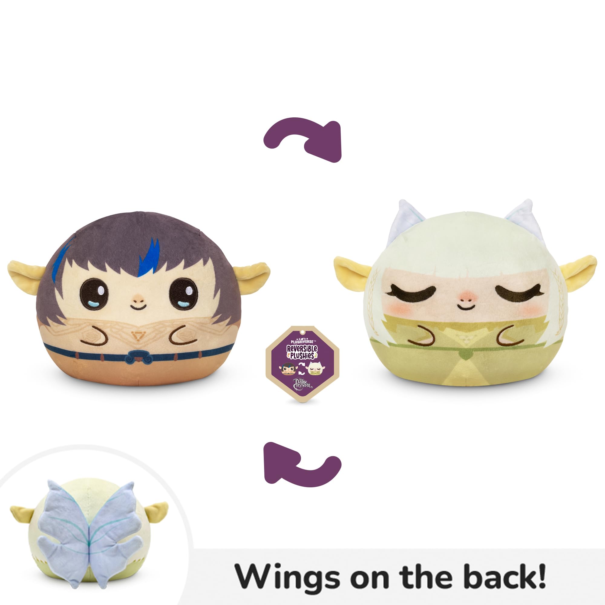Foto 3 | El Cristal Oscuro De Jen Y Kira, De Plushie Teeturtle Jim Henson - Venta Internacional.