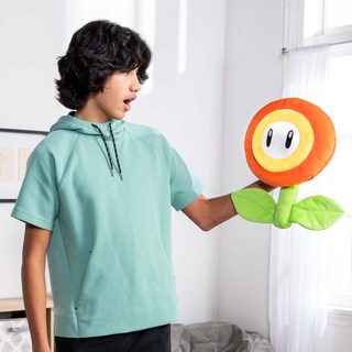 Foto 4 | Peluche Toy Club Mocchi-mocchi- Nintendo Super Mario Fire Flower - Venta Internacional.