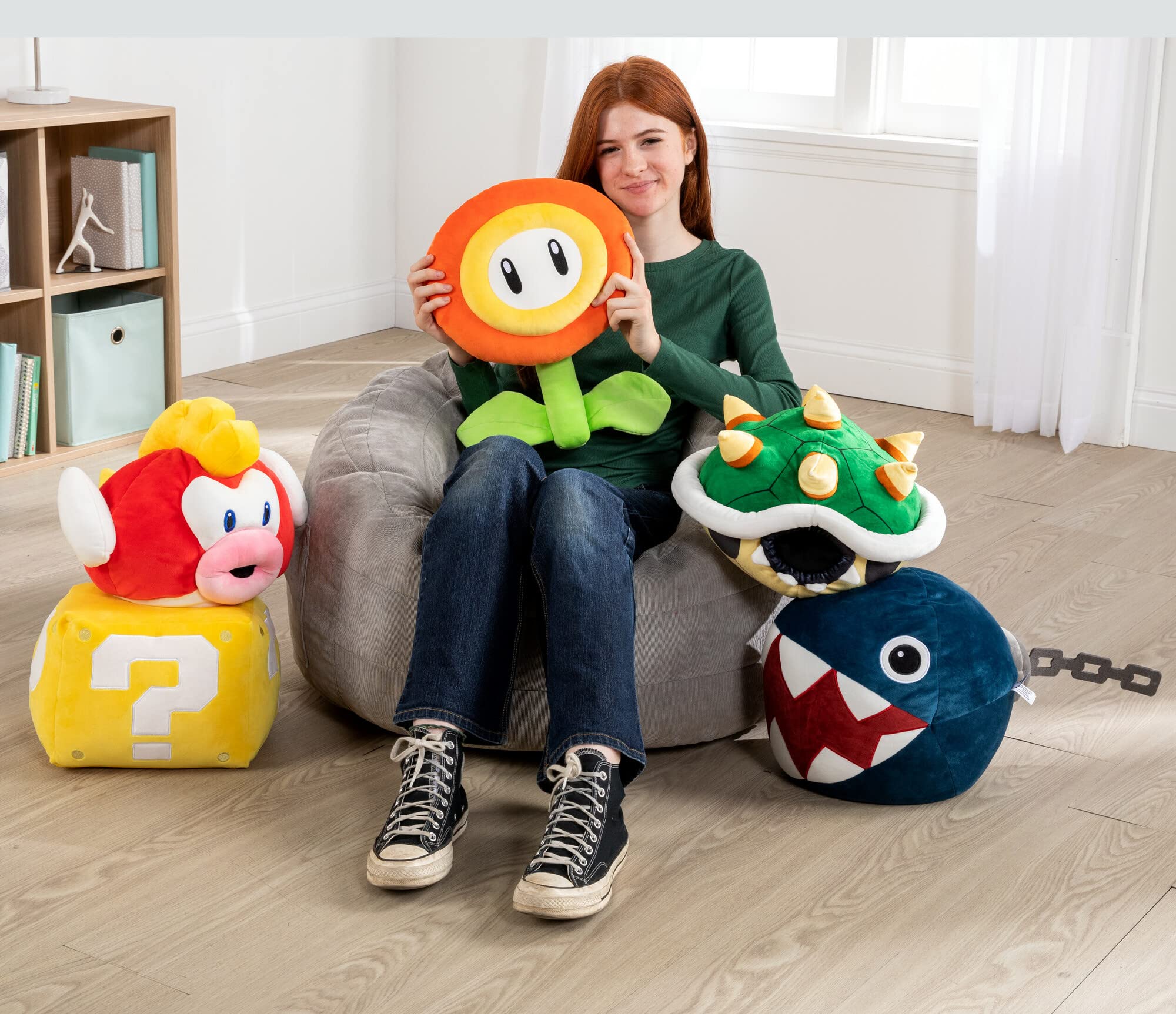 Foto 7 pulgar | Peluche Toy Club Mocchi-mocchi- Nintendo Super Mario Fire Flower - Venta Internacional.