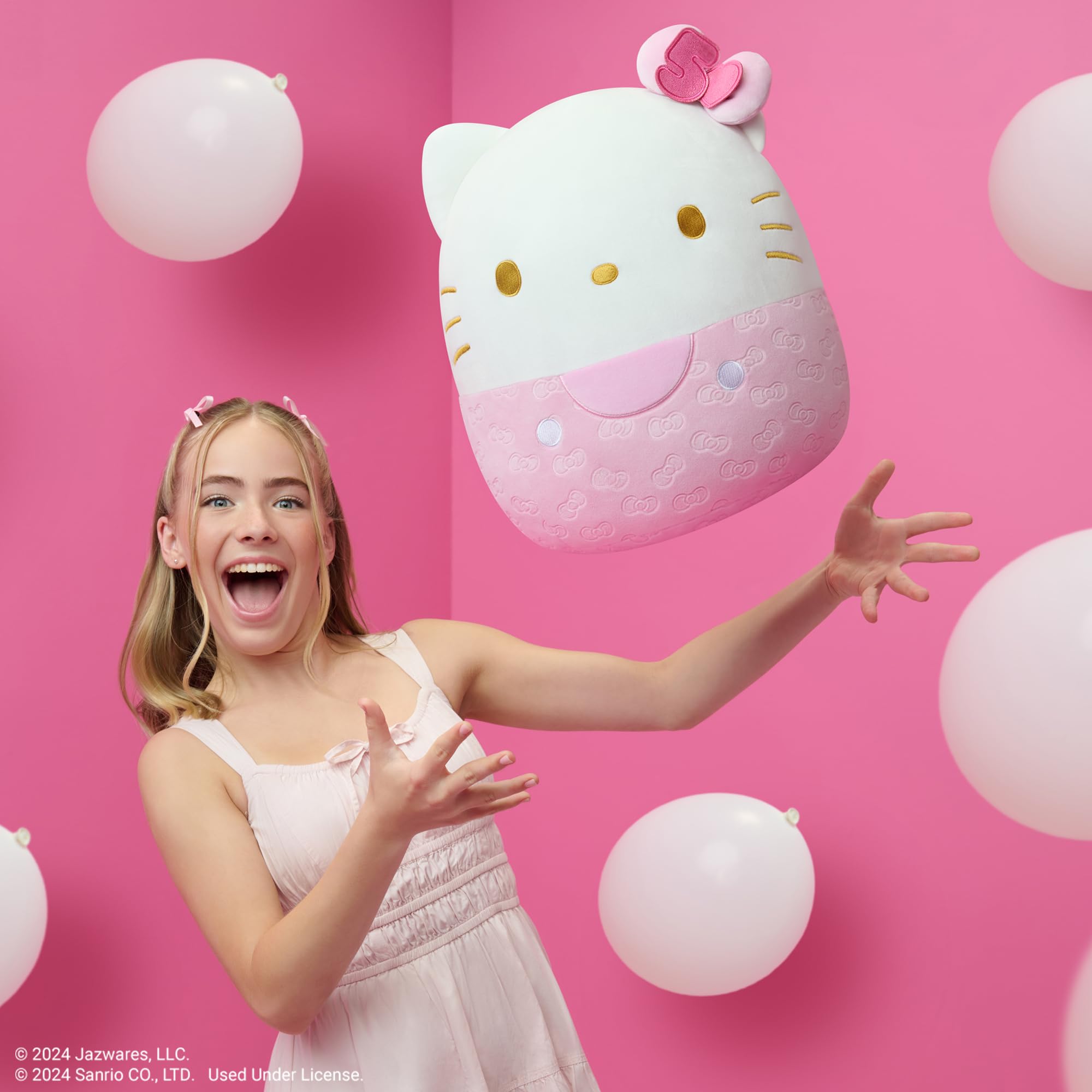 Foto 2 | Malvaviscos De Peluche Sanrio Hello Kitty, 50 Aniversario, 35 Cm - Venta Internacional.