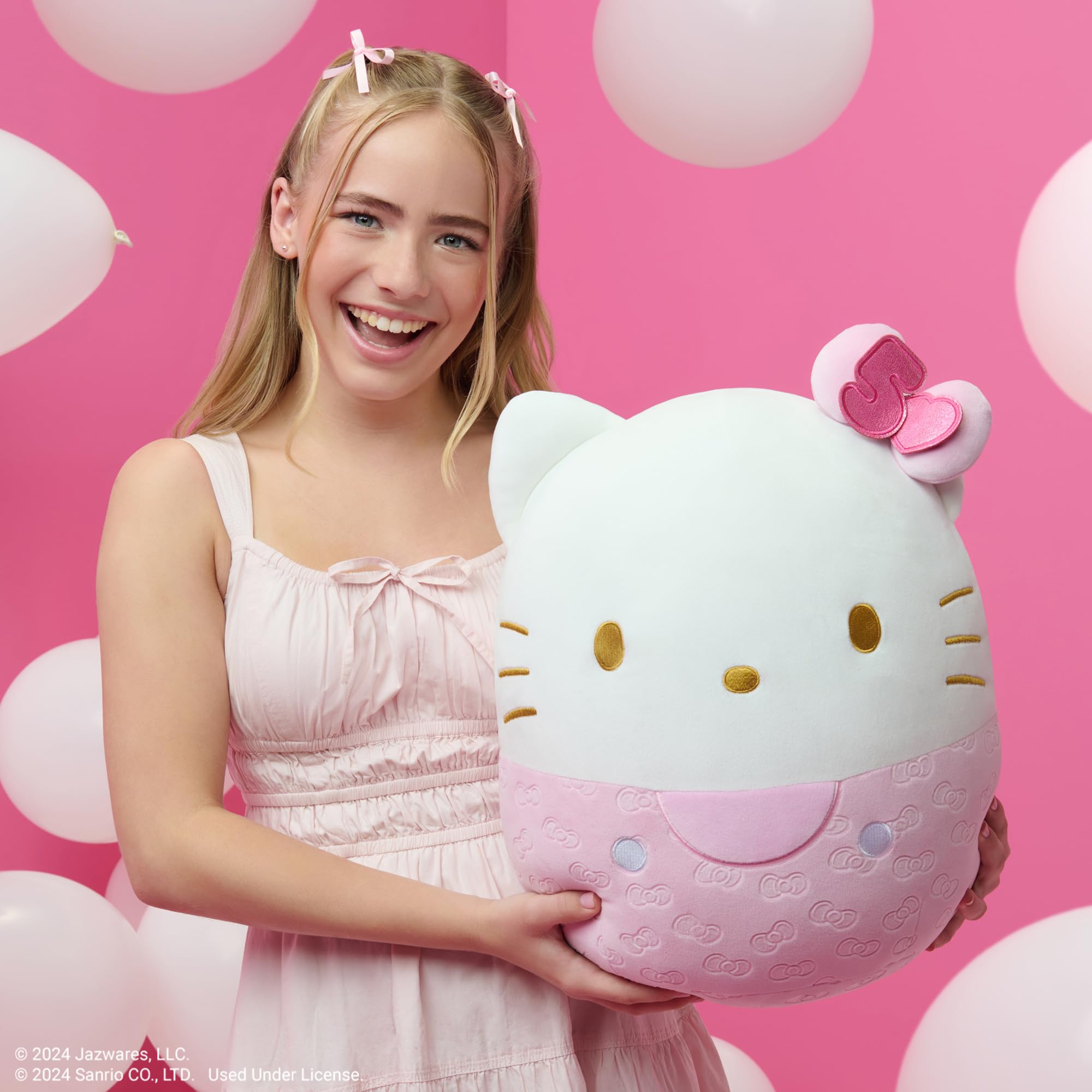 Foto 5 pulgar | Malvaviscos De Peluche Sanrio Hello Kitty, 50 Aniversario, 35 Cm - Venta Internacional.