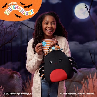Foto 3 | Cubo De Regalo De Halloween Original De Peluche Squishmallows - Venta Internacional.
