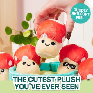 Foto 2 | Decoración De Hongos De Peluche, Apoyo Emocional, ¿qué Memes? - Venta Internacional.