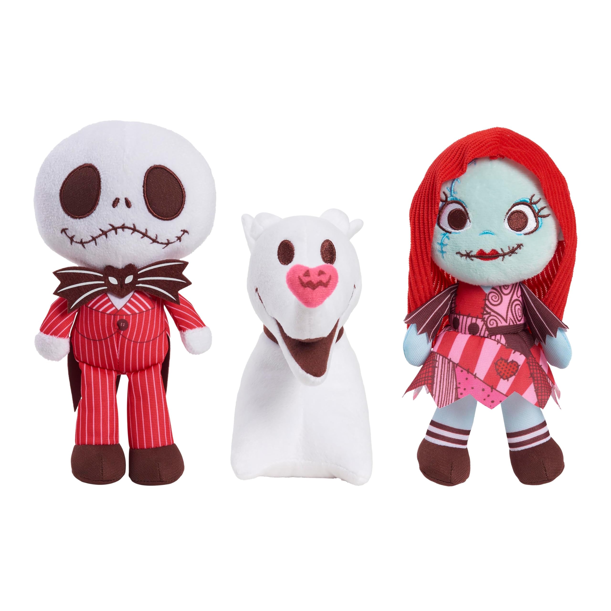 Juego De Peluche Just Play Disney Nightmare Before Christmas, Set 3 - Venta Internacional.