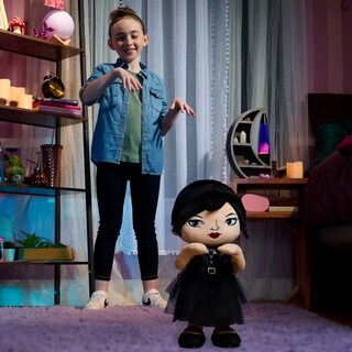 Foto 5 | Muñeco De Peluche Bailando Just Play Wednesday Con Música De 12,5 Pulgadas - Venta Internacional.
