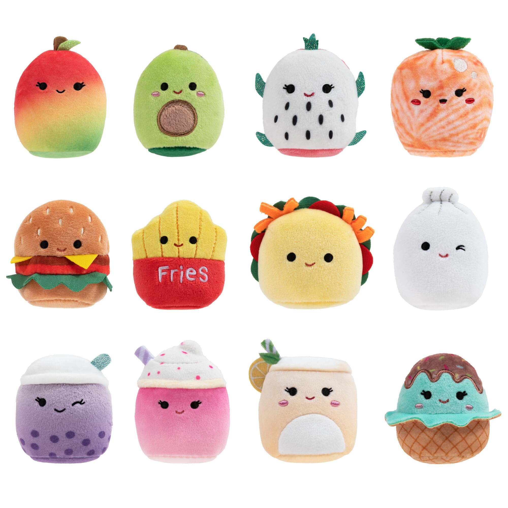 Foto 1 | Peluche Squishville De Original Squishmallows, 2 Pulgadas, Paquete De 12 - Venta Internacional.