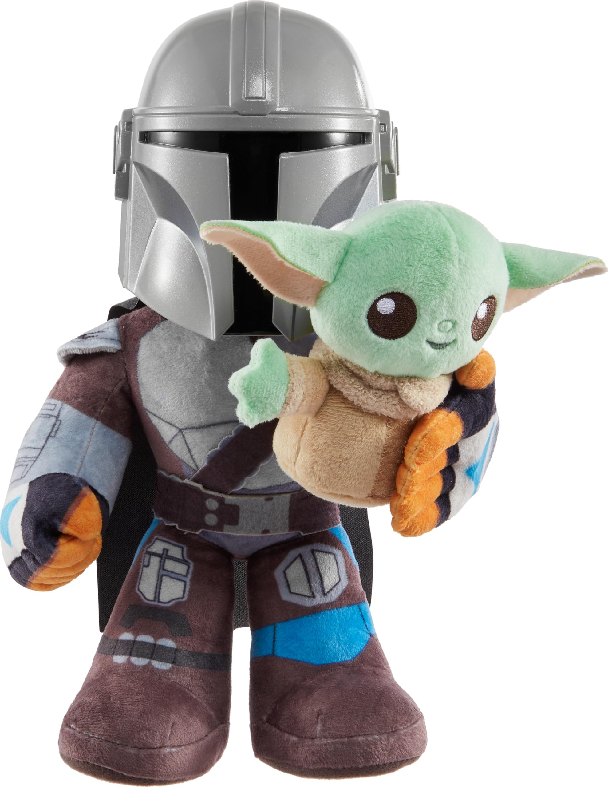 Set De Peluche Mattel Star Wars Clan Of Two Mandalorian Con Grogu - Venta Internacional.