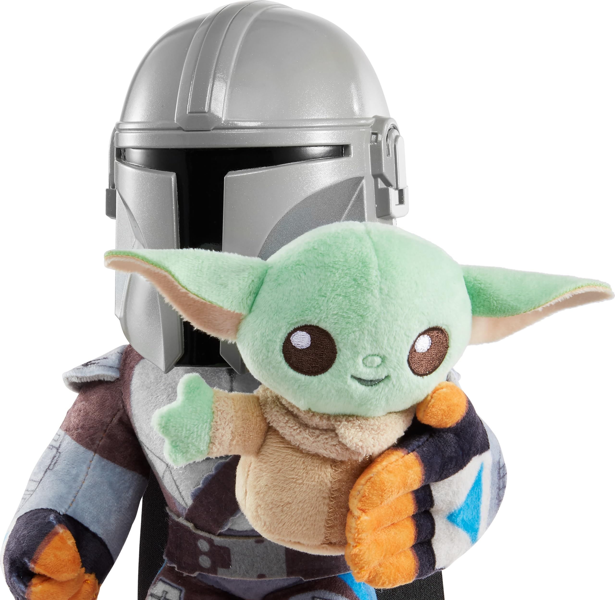 Foto 5 pulgar | Set De Peluche Mattel Star Wars Clan Of Two Mandalorian Con Grogu - Venta Internacional.