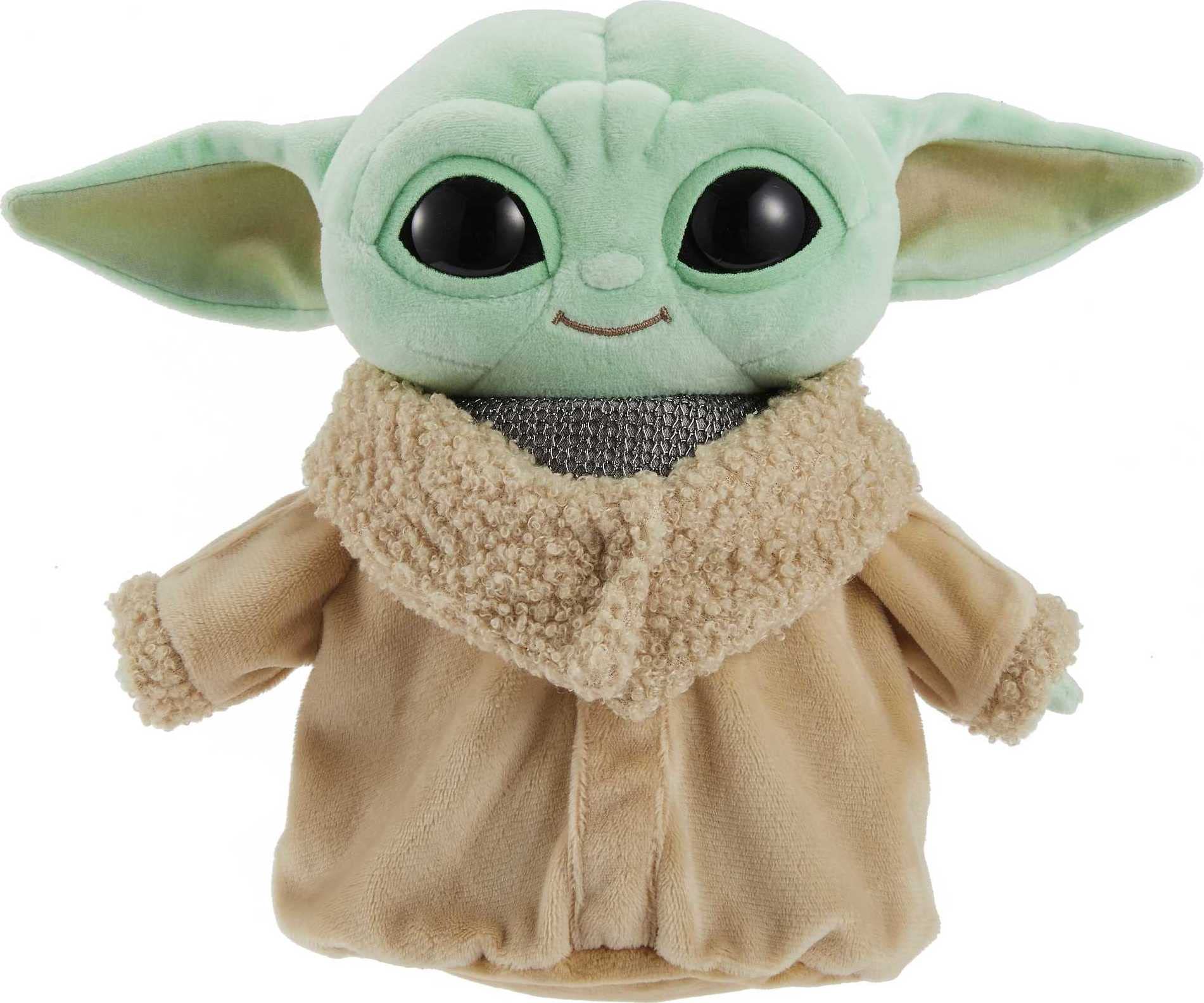 Peluche Mattel Star Wars Grogu Con Armadura Beskar De 20 Cm - Venta Internacional.