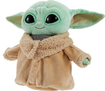 Foto 4 | Peluche Mattel Star Wars Grogu Con Armadura Beskar De 20 Cm - Venta Internacional.