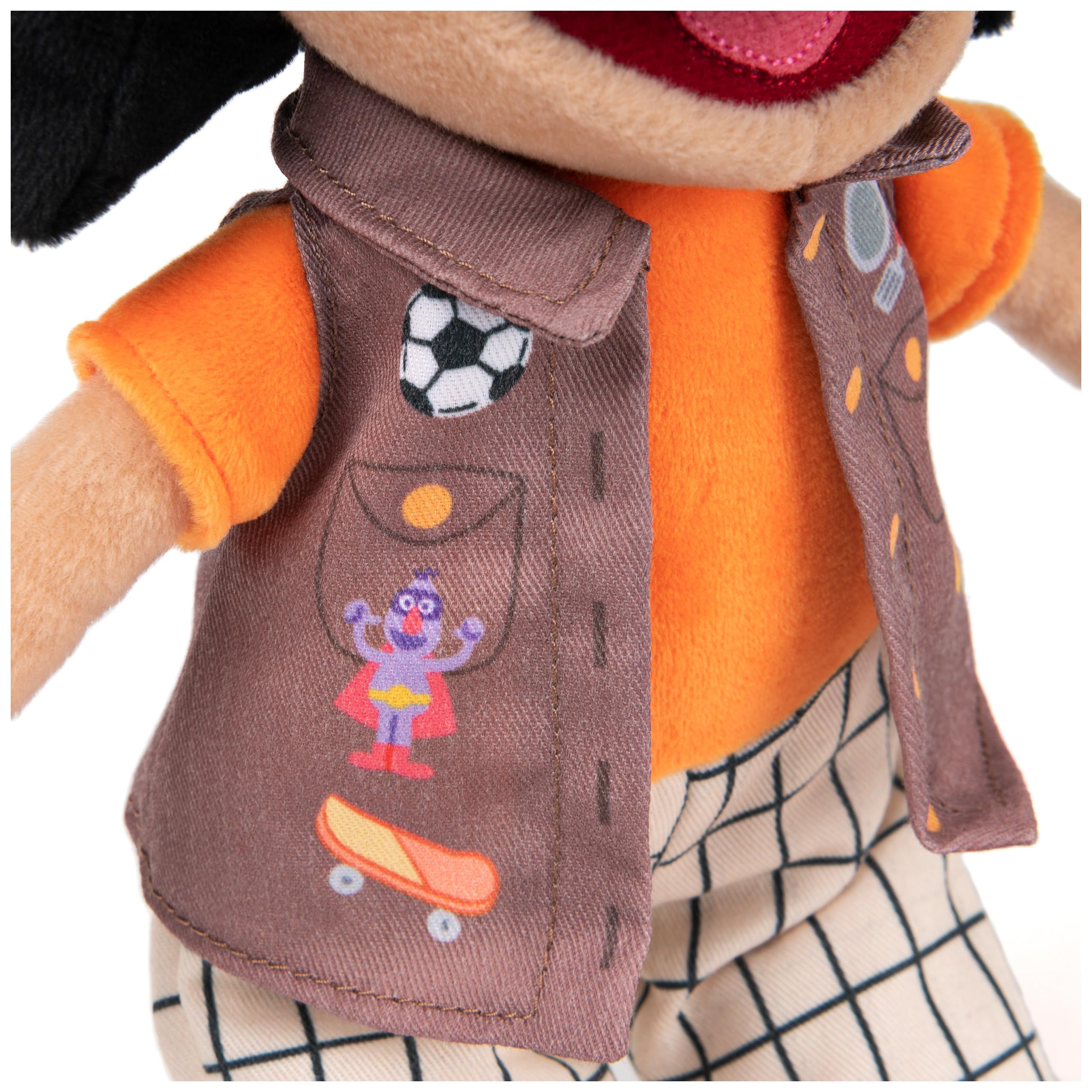 Foto 4 pulgar | Muñeca De Peluche Gund Sesame Street Oficial Ji-young, 33 Cm - Venta Internacional.