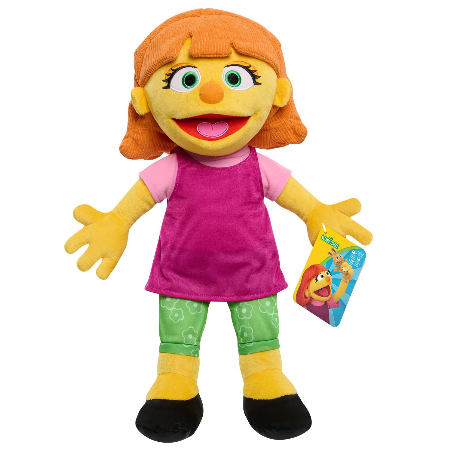 Muñeca De Peluche Just Play Sesame Street Big Hugs Julia, 45 Cm, Niños Mayores De 18 Años - Venta Internacional.