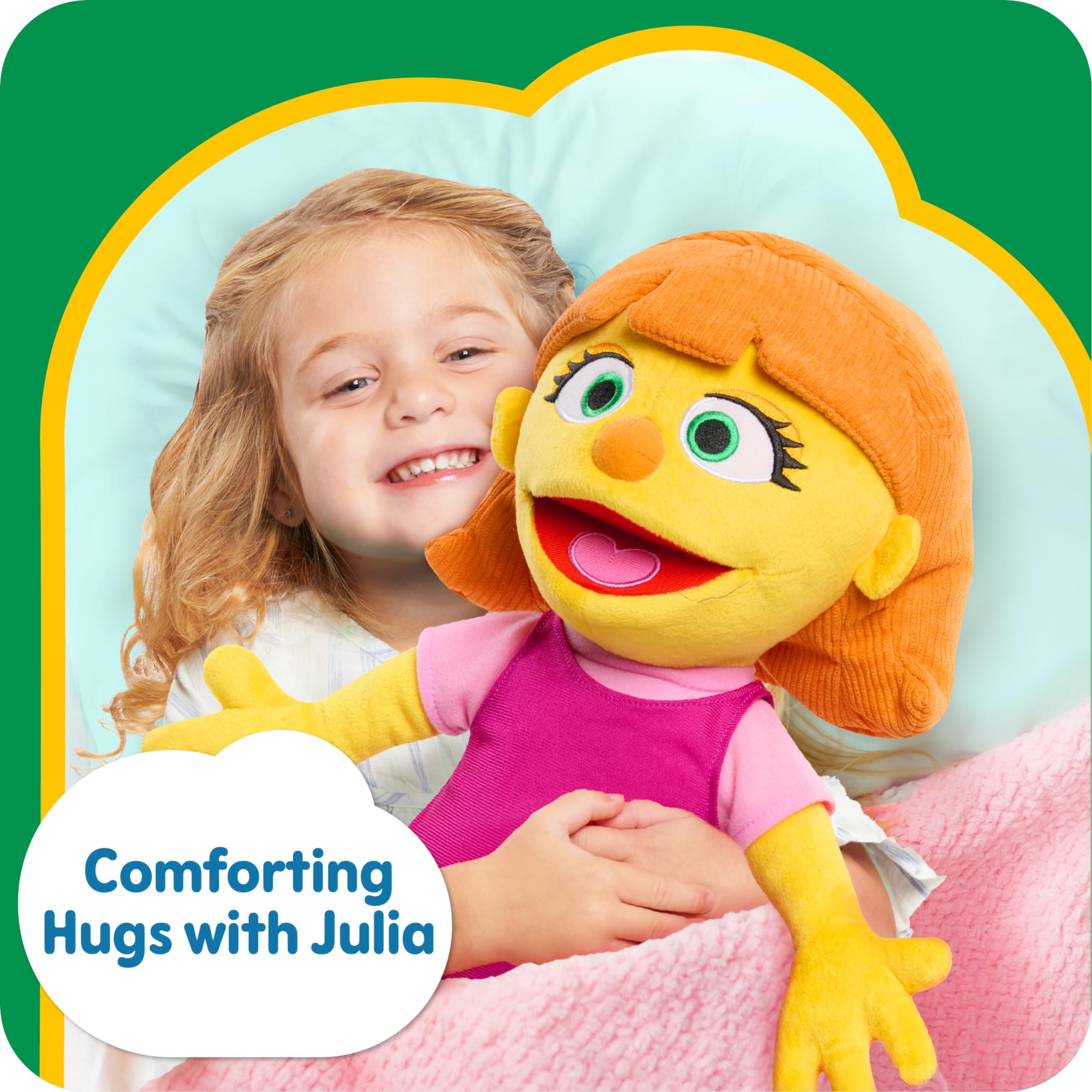 Foto 5 pulgar | Muñeca De Peluche Just Play Sesame Street Big Hugs Julia, 45 Cm, Niños Mayores De 18 Años - Venta Internacional.