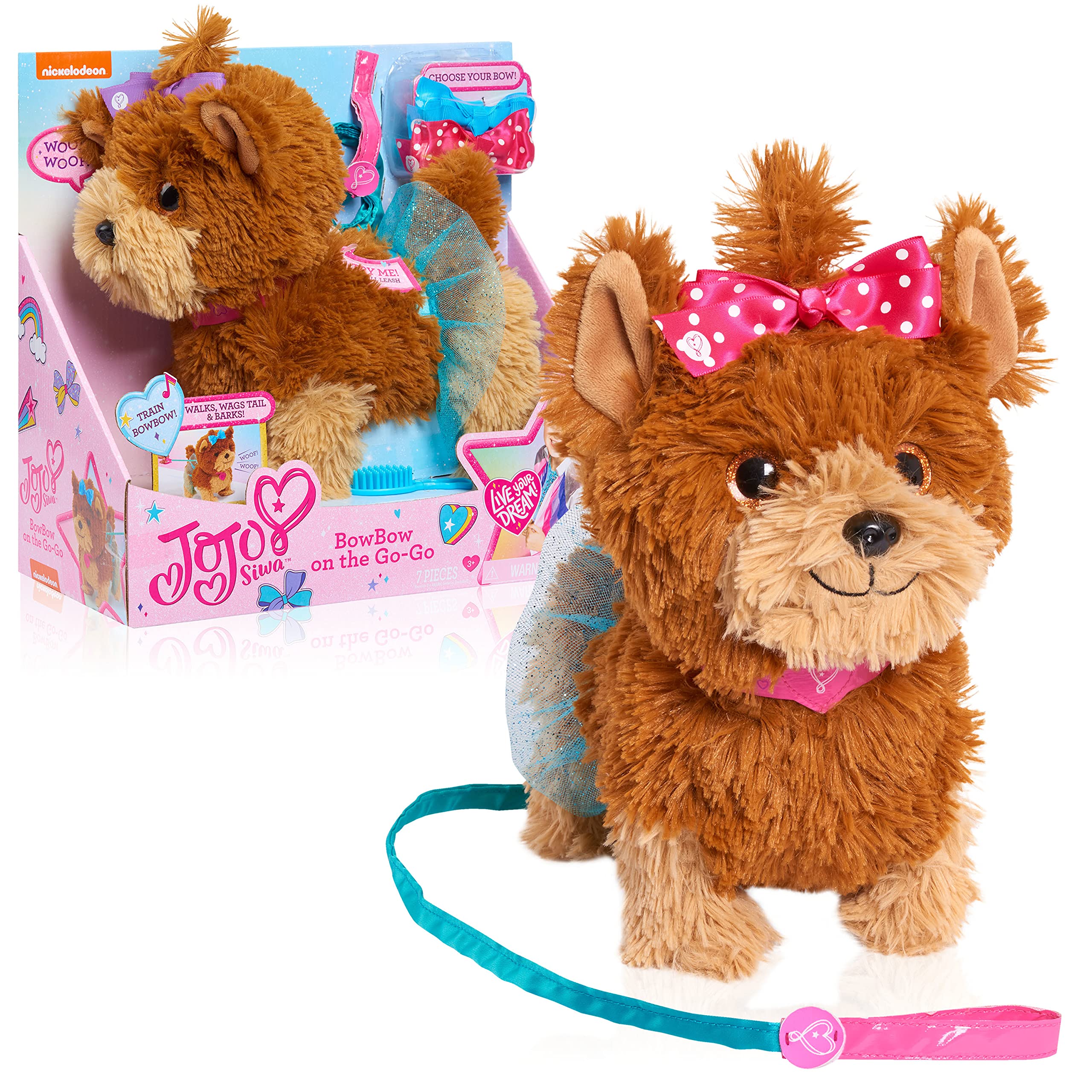 Peluche Just Play Bowbow On The Go Con Accesorios - Venta Internacional.