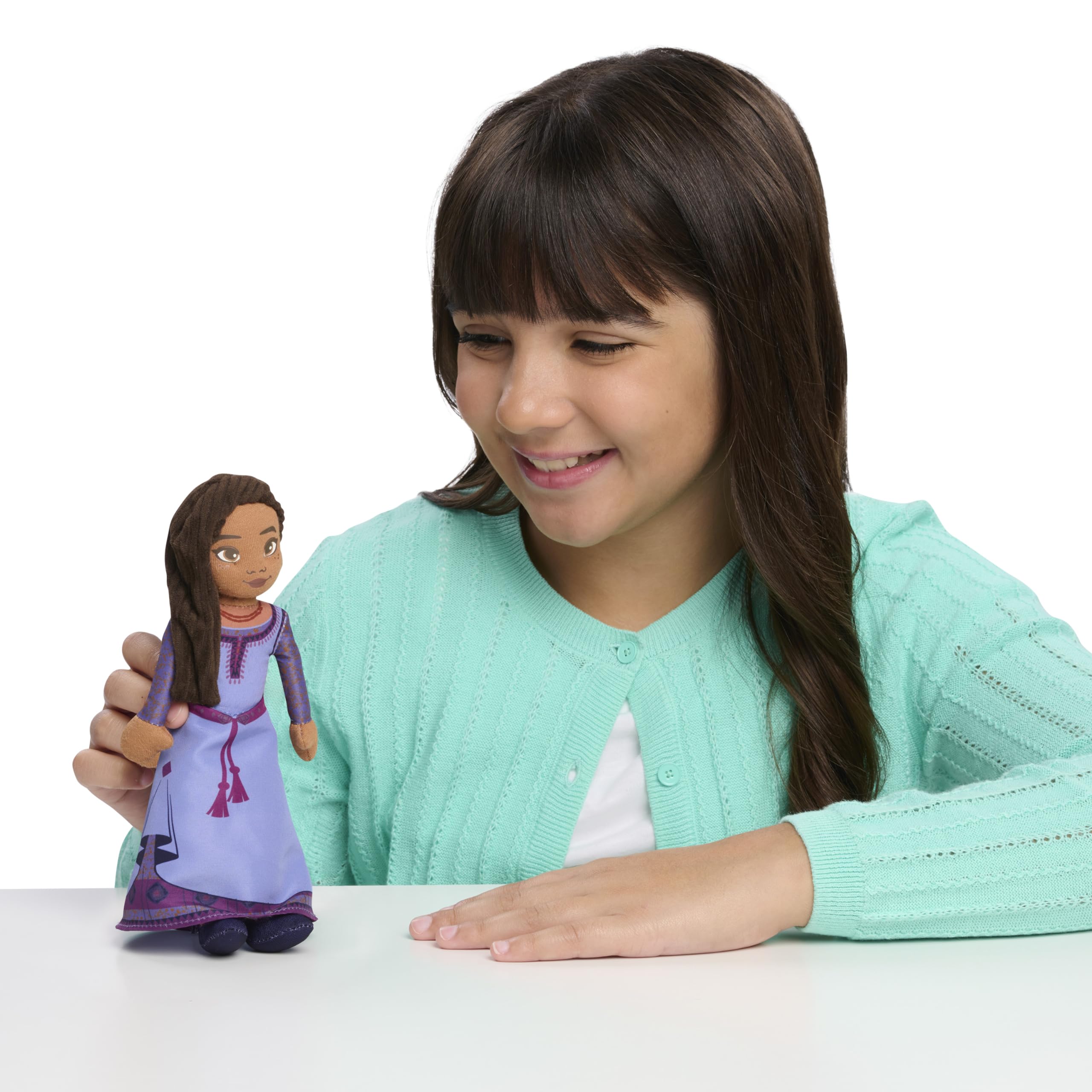 Foto 3 pulgar | Peluche Parlante Disney Wish Asha De 20 Cm Con Sonido Just Play - Venta Internacional.