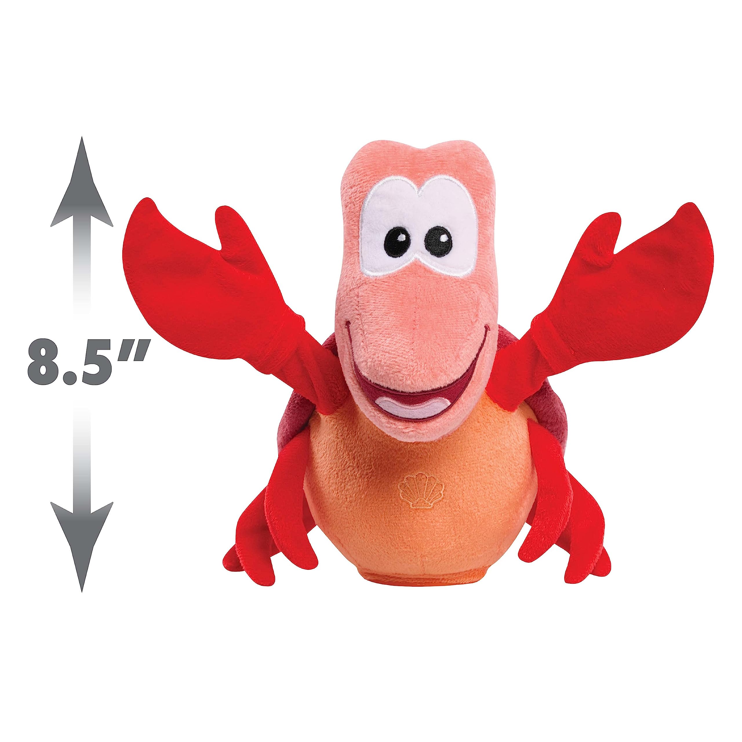 Foto 4 pulgar | Peluche De Peluche De La Princesa De Disney Singing Sebastian - Venta Internacional.