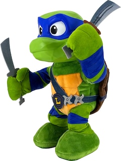 Foto 3 | Peluche Mattel Teenage Mutant Ninja Turtles Leonardo 28 Cm - Venta Internacional.